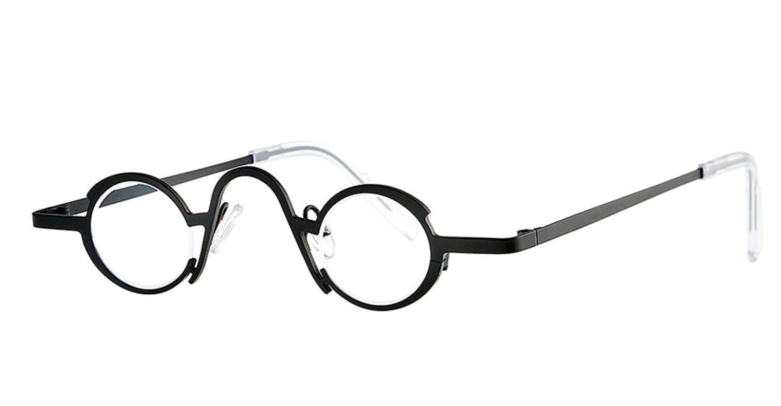 Theo Eyewear Vibration - Black Matte Rx Glasses