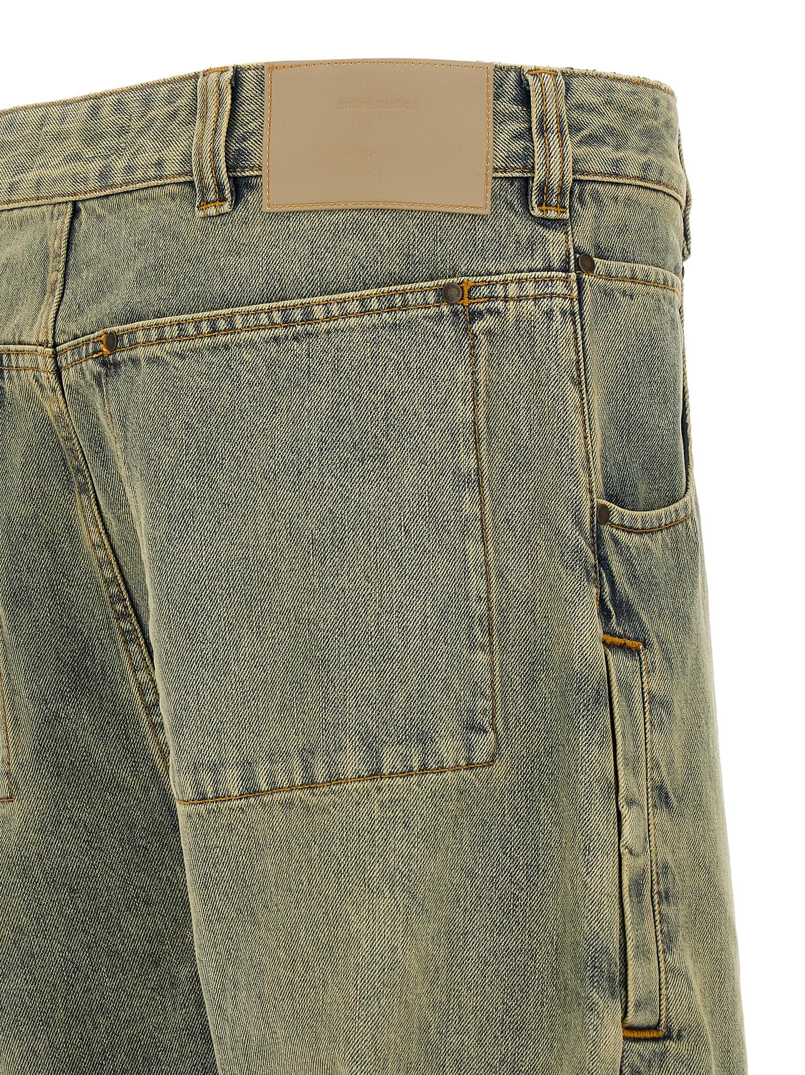 Entire Studios Gem Surface Wave Jeans In Multi