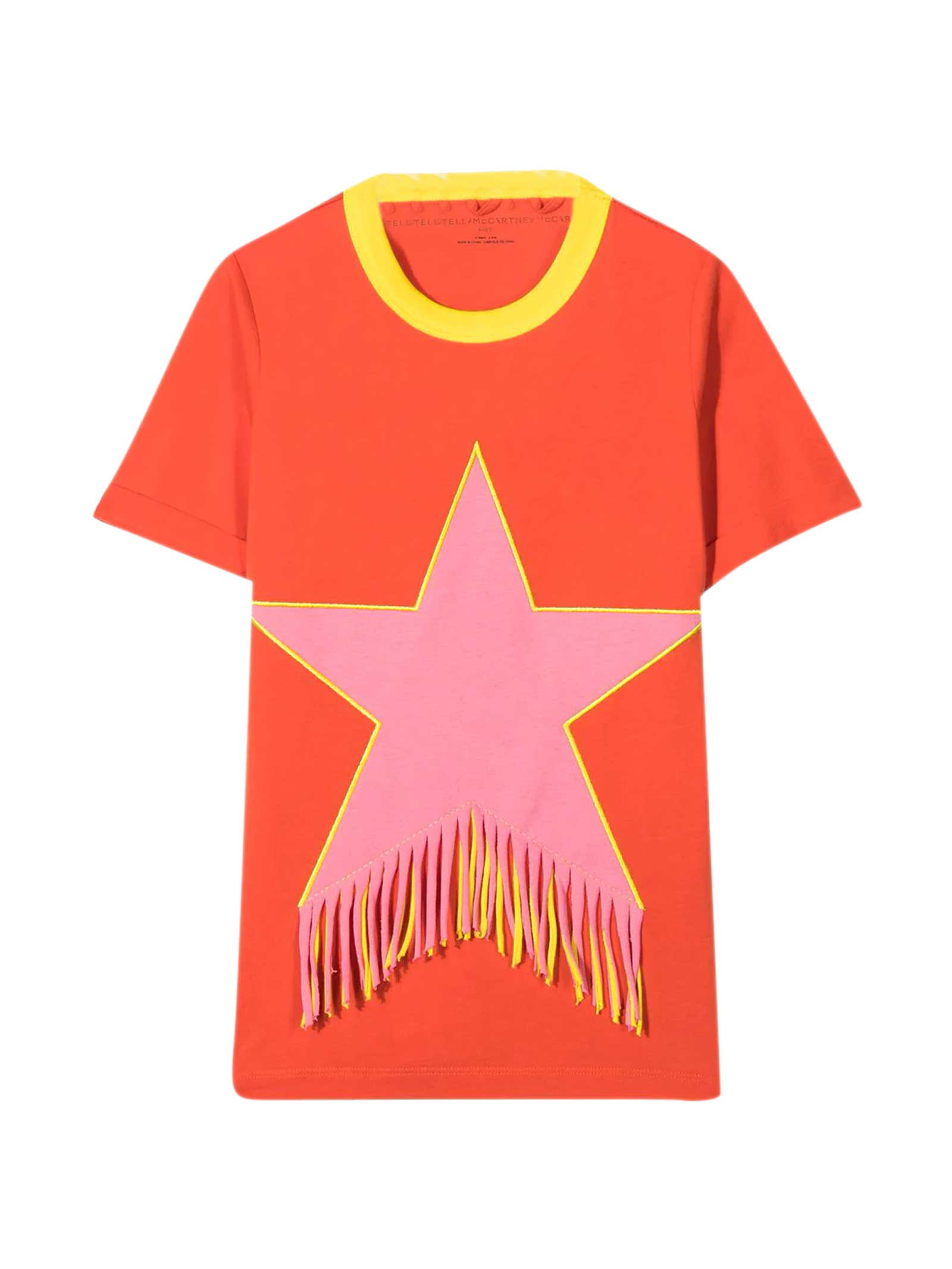 Photo of  Stella McCartney Kids Red T-shirt- shop Stella McCartney Kids Dresses online sales