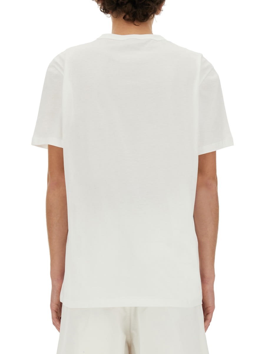 Shop Alexander Mcqueen Skull Print T-shirt In White