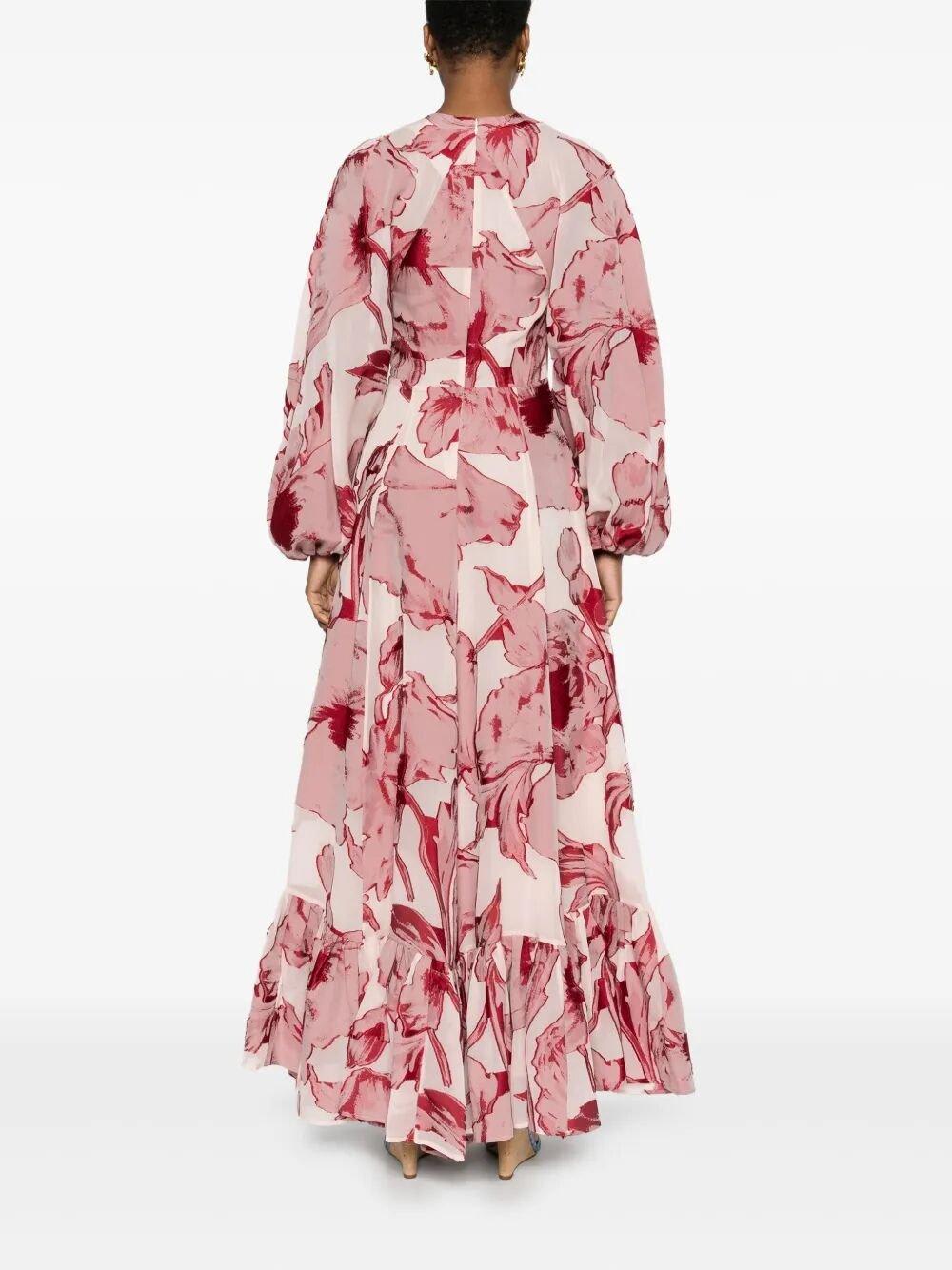 LA DOUBLEJ FLORAL MAXI DRESS 