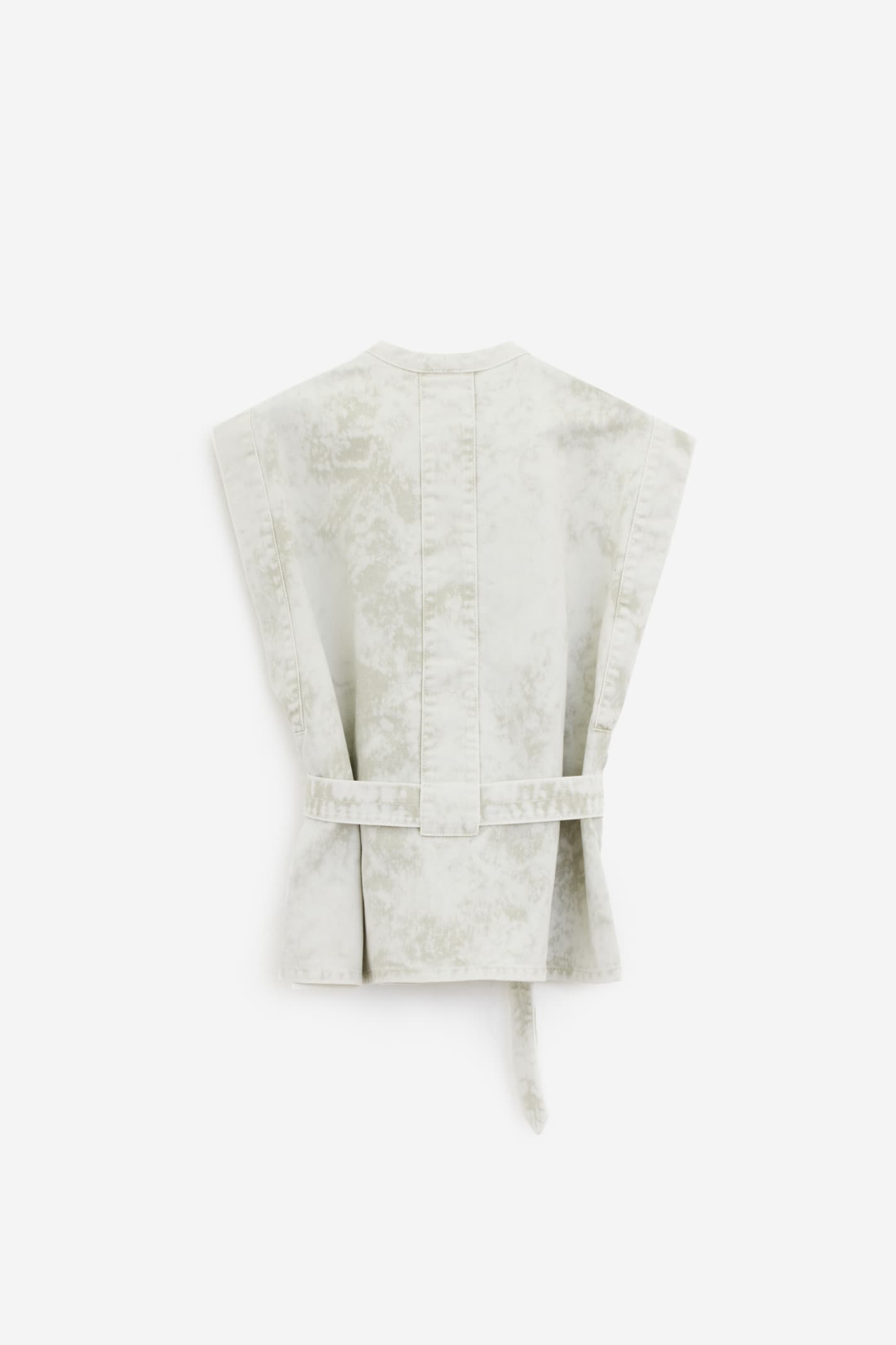 Shop Lemaire Chasuble Topwear In Ice