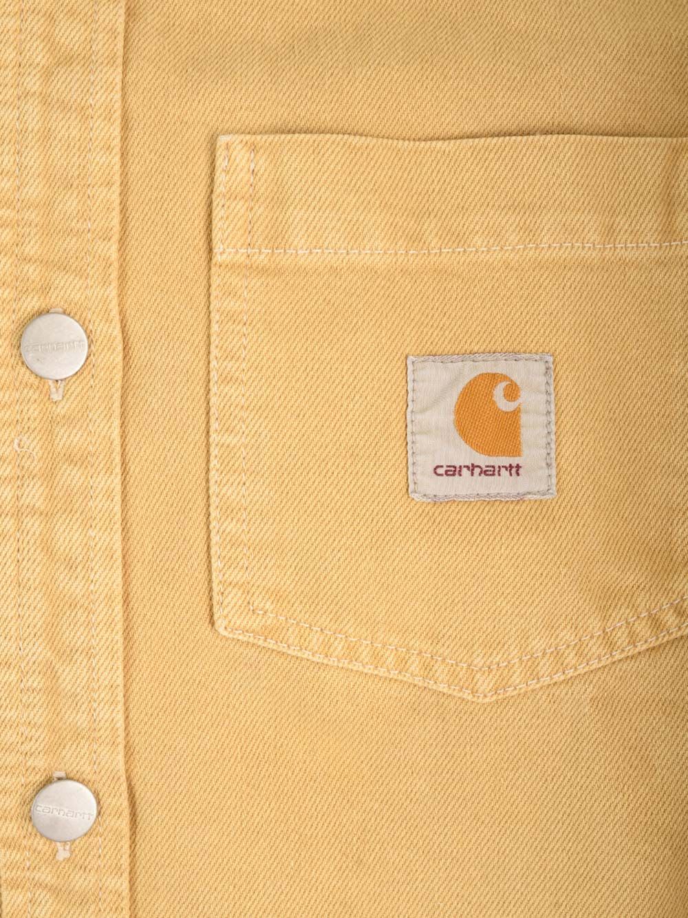 Shop Carhartt George Shirt Jacket In Beige