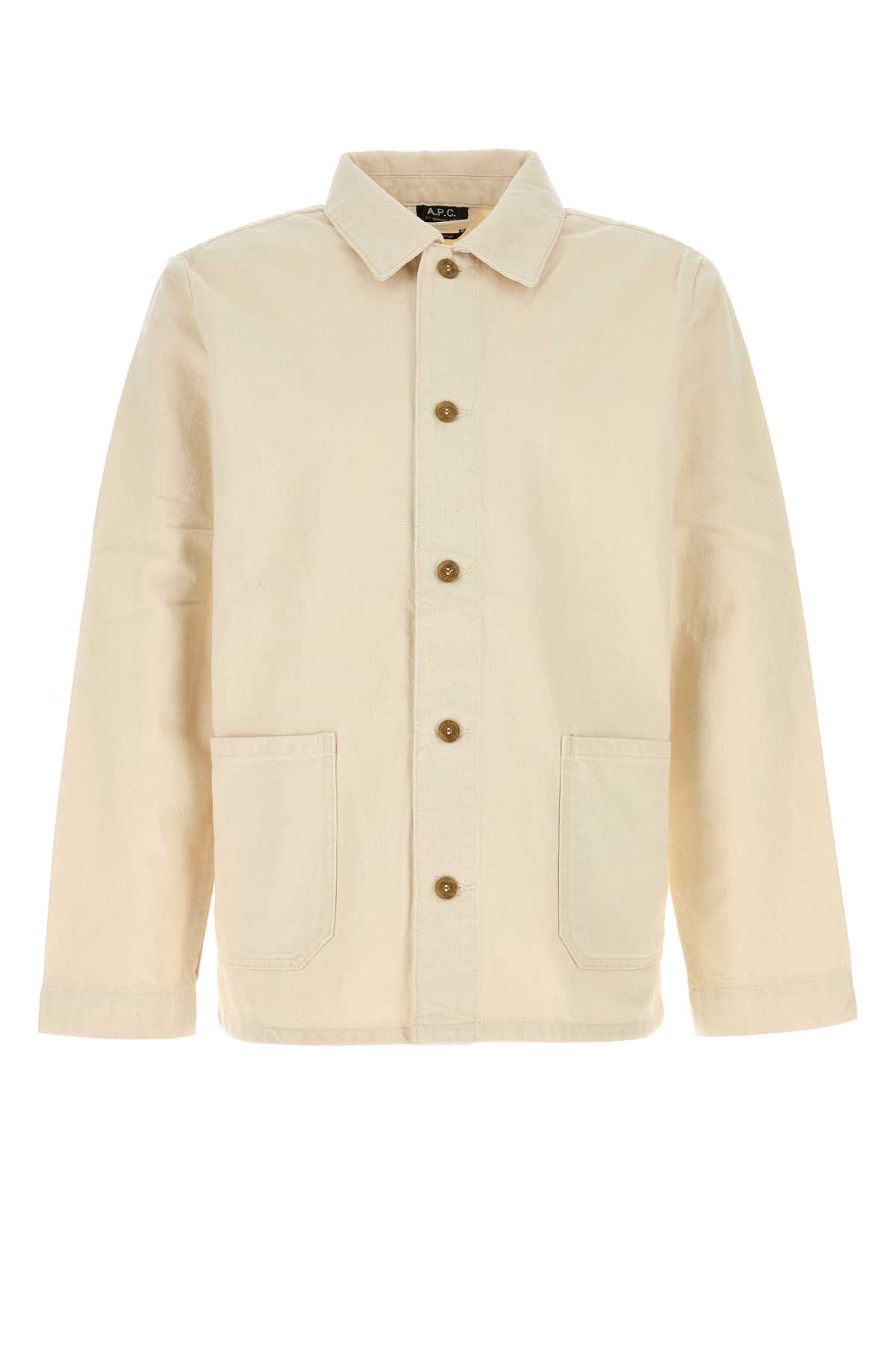 A. P.C. Sand Denim Kerlouan Jacket