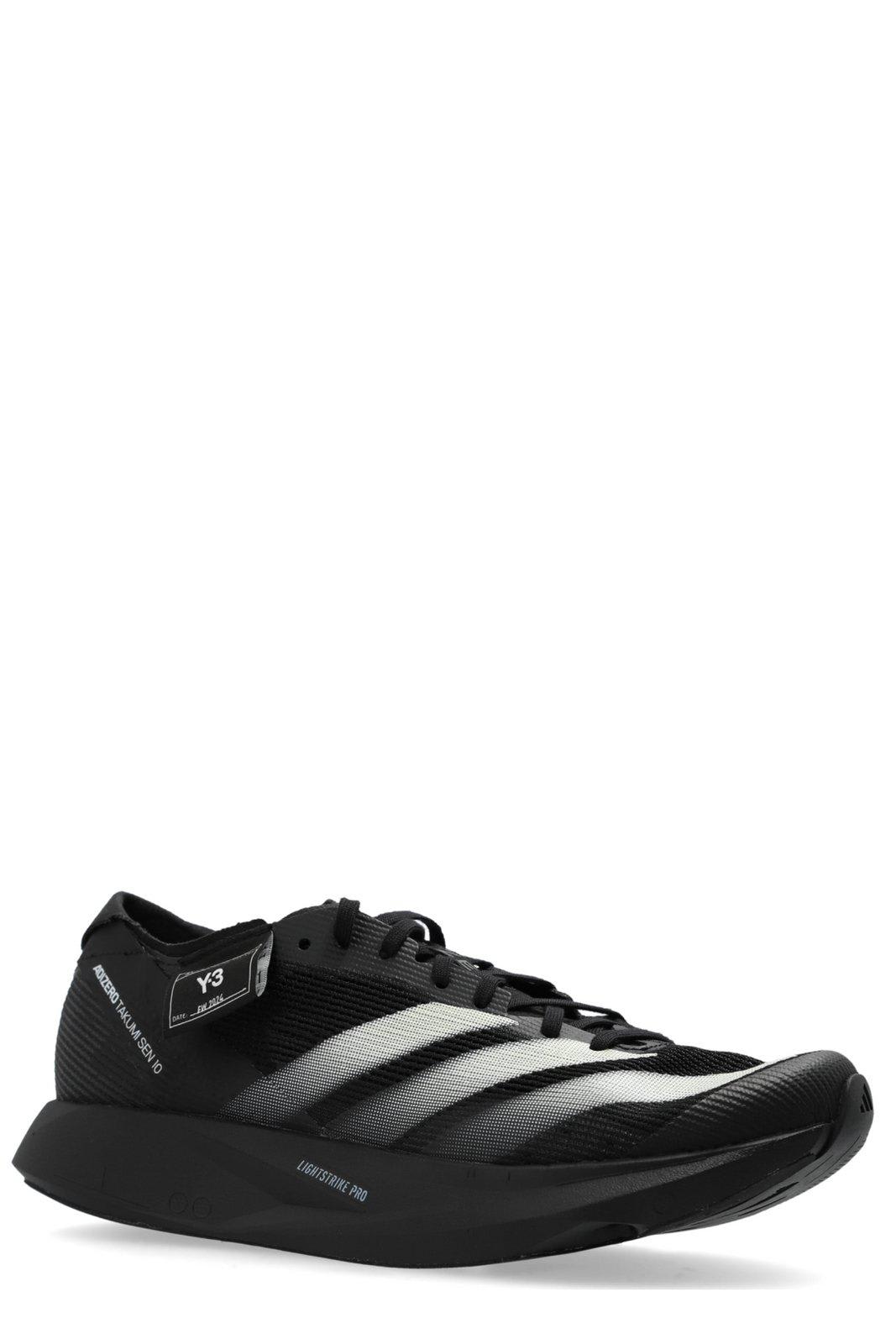 Y-3 TAKUMI SEN 10 LACE-UP SNEAKERS 