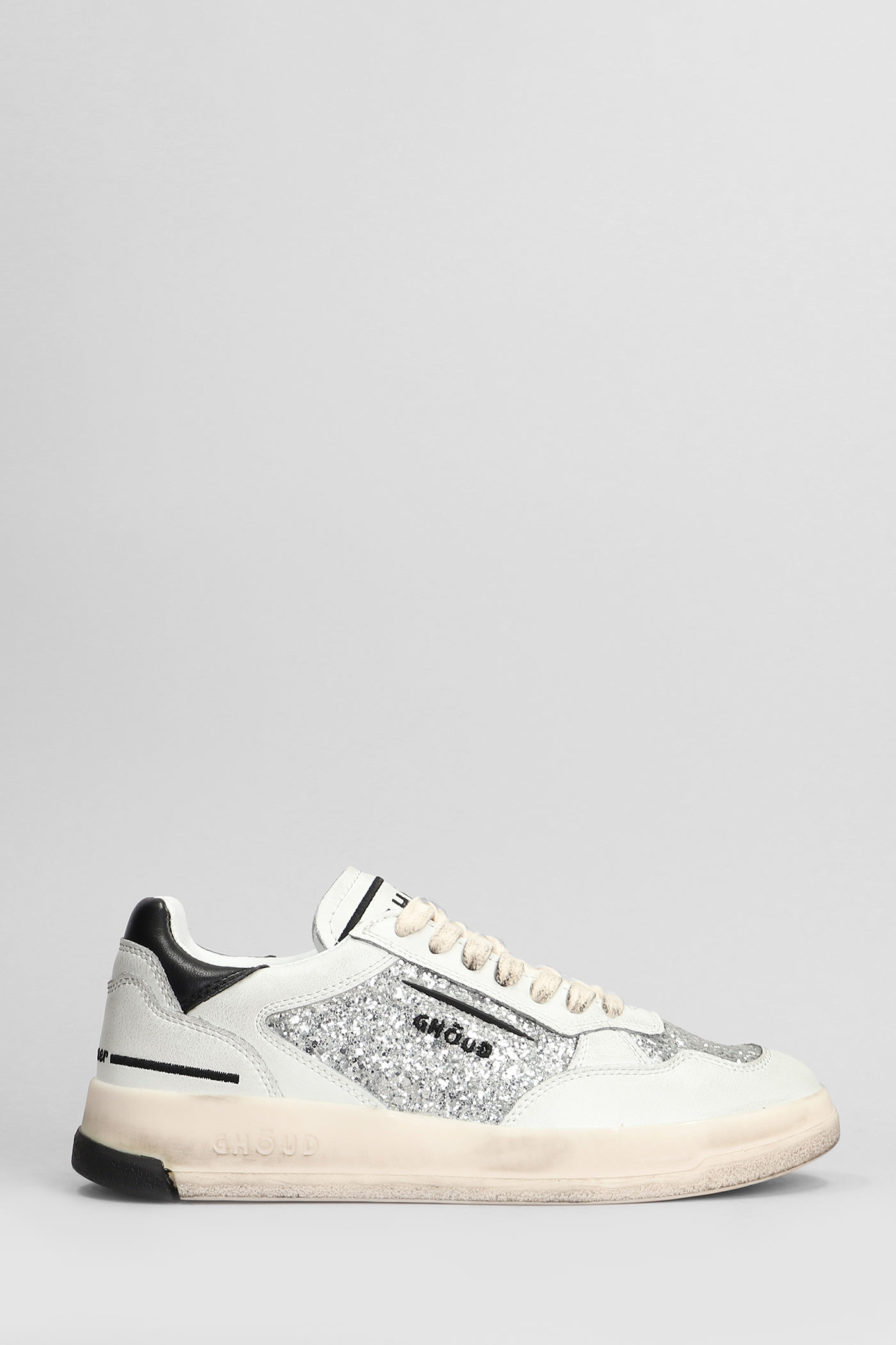 GHOUD TWEENER SNEAKERS IN WHITE LEATHER 