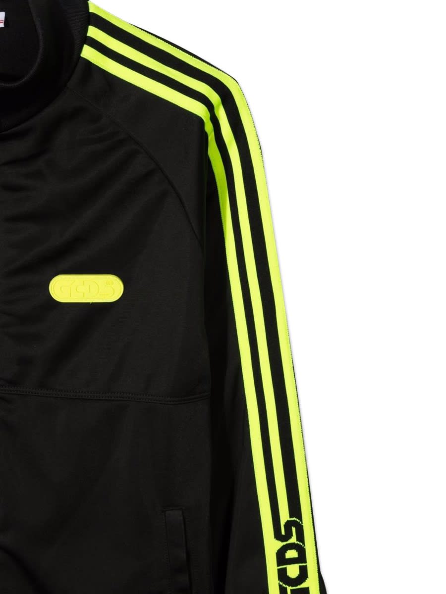 Gcds Triacetate Jacket Boy In Black