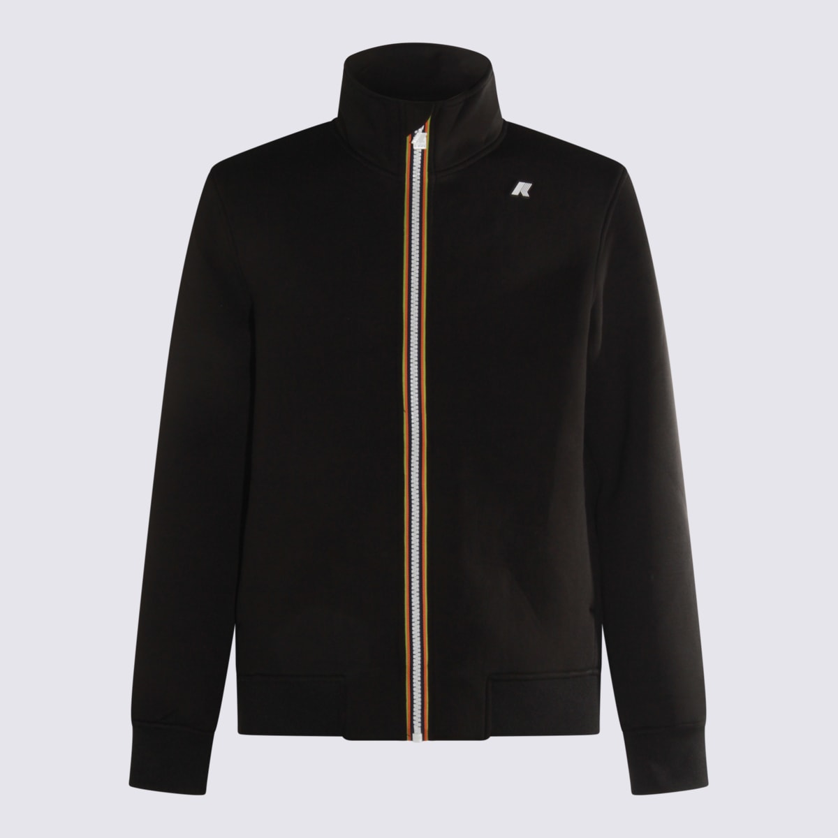 K-way Zip-detail Track Jacket In Black