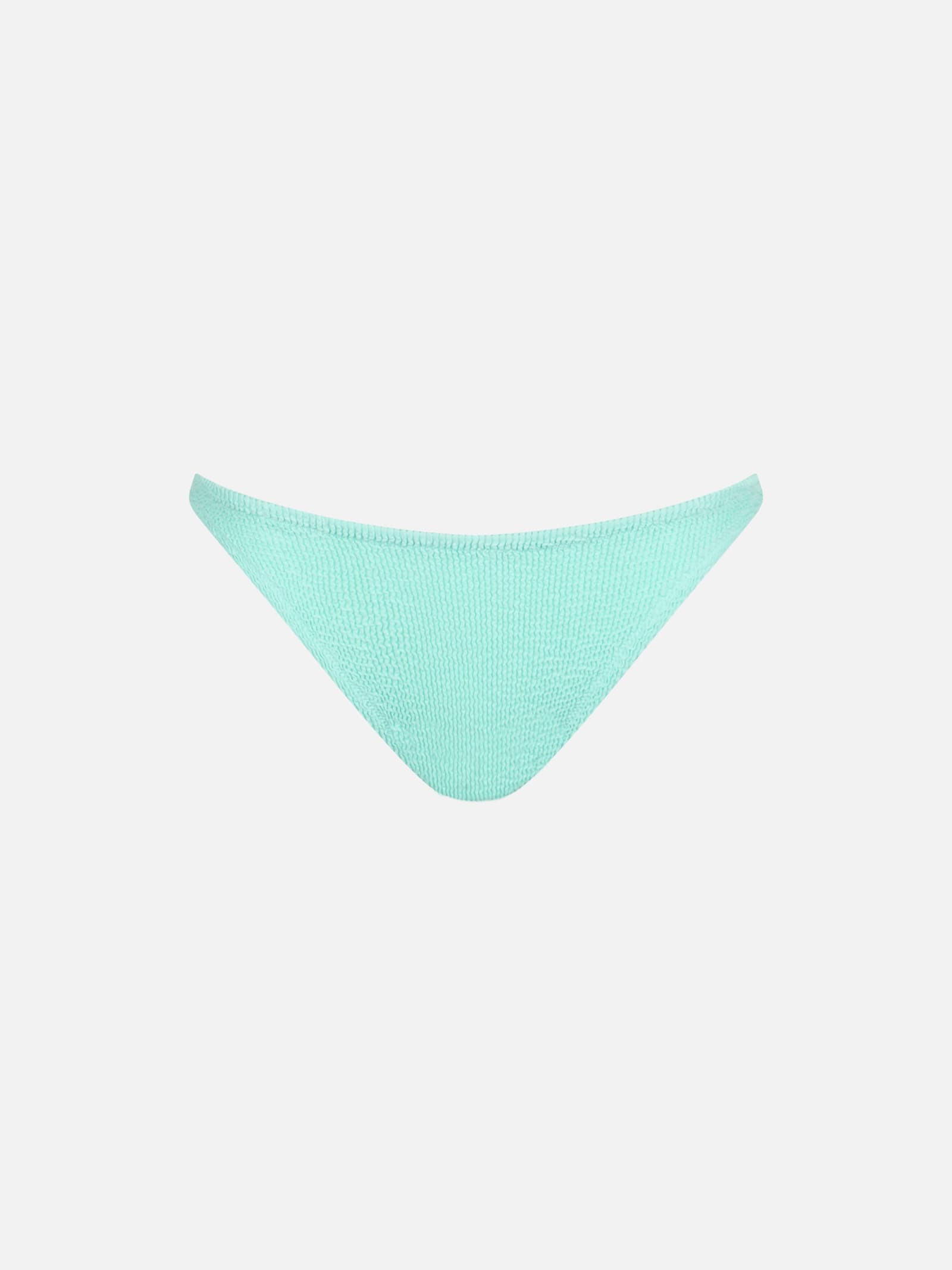 Mc2 Saint Barth Woman Sage Green Crinkle Cheeky Swim Briefs Naomi In Green