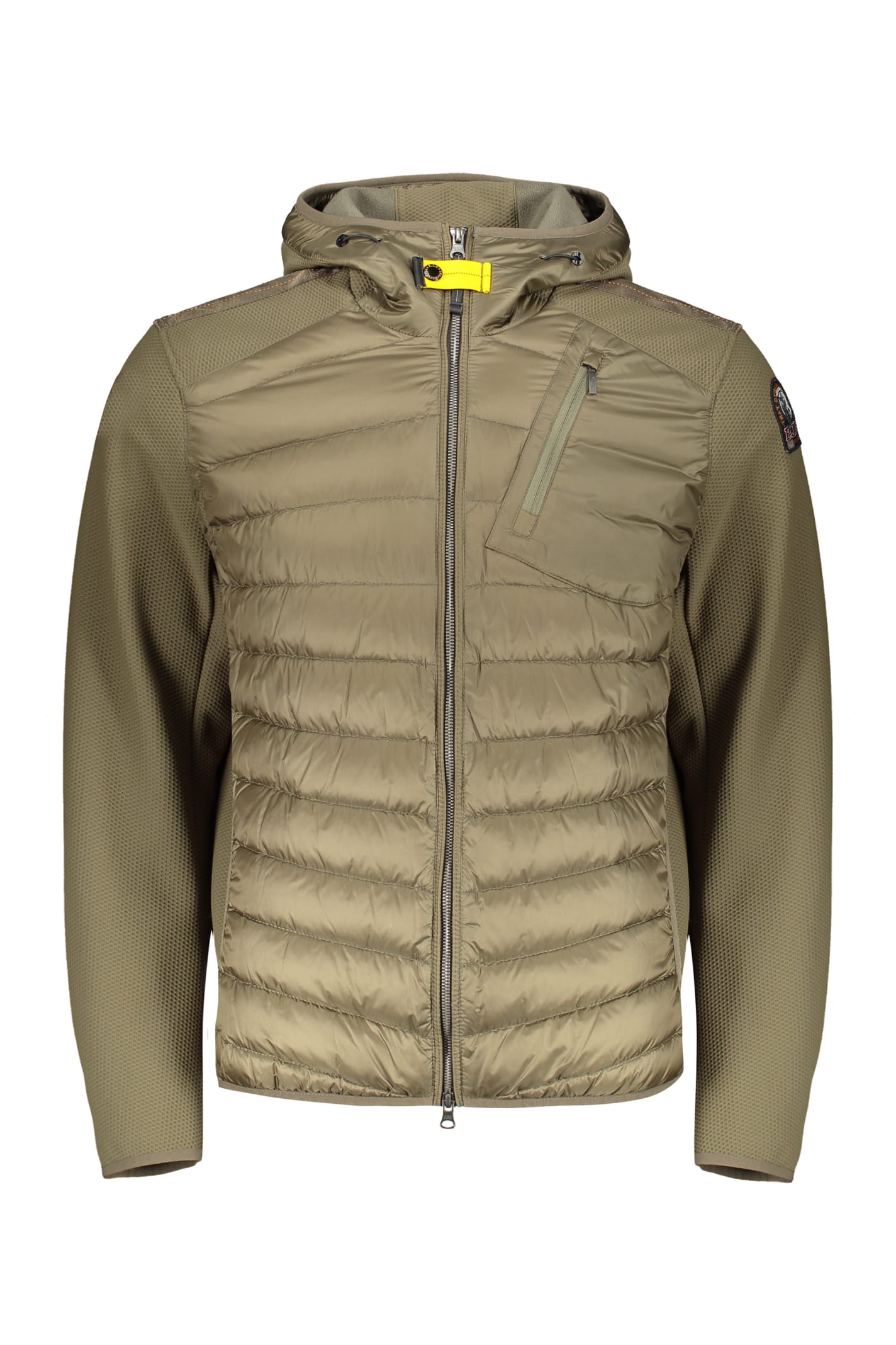 Parajumpers Nolan Zip-up Padded Jacket In Green