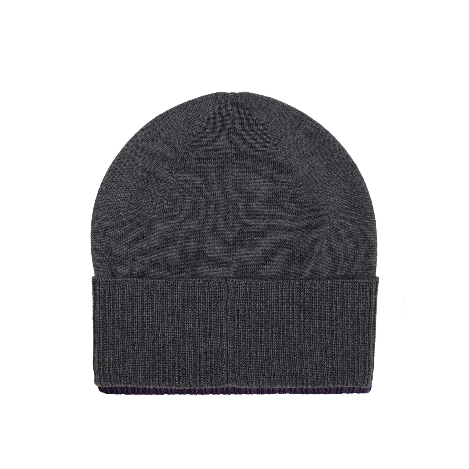 Shop Givenchy Wool Logo Hat In Gray