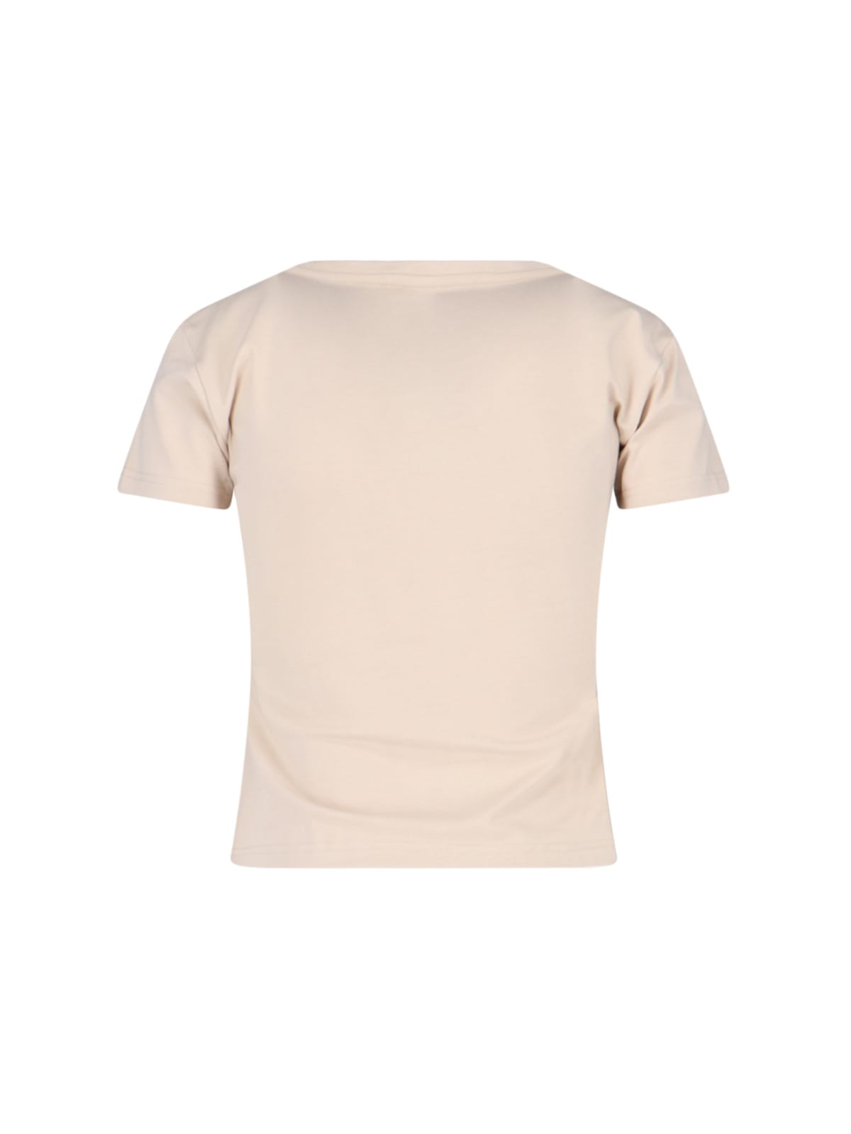 Y/project "y Chrome Baby" Logo T-shirt In Beige