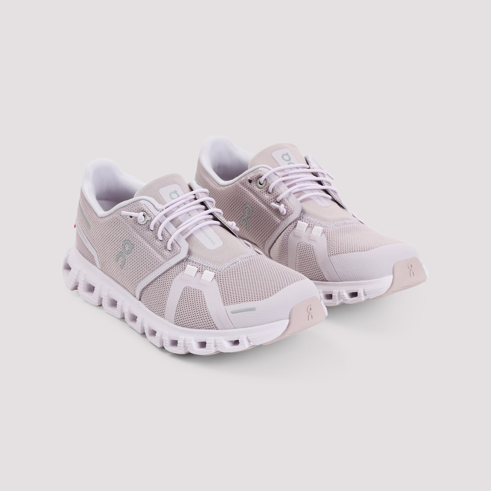 On Lightweight Textile Sneakers With Modern Lacing System In Purple