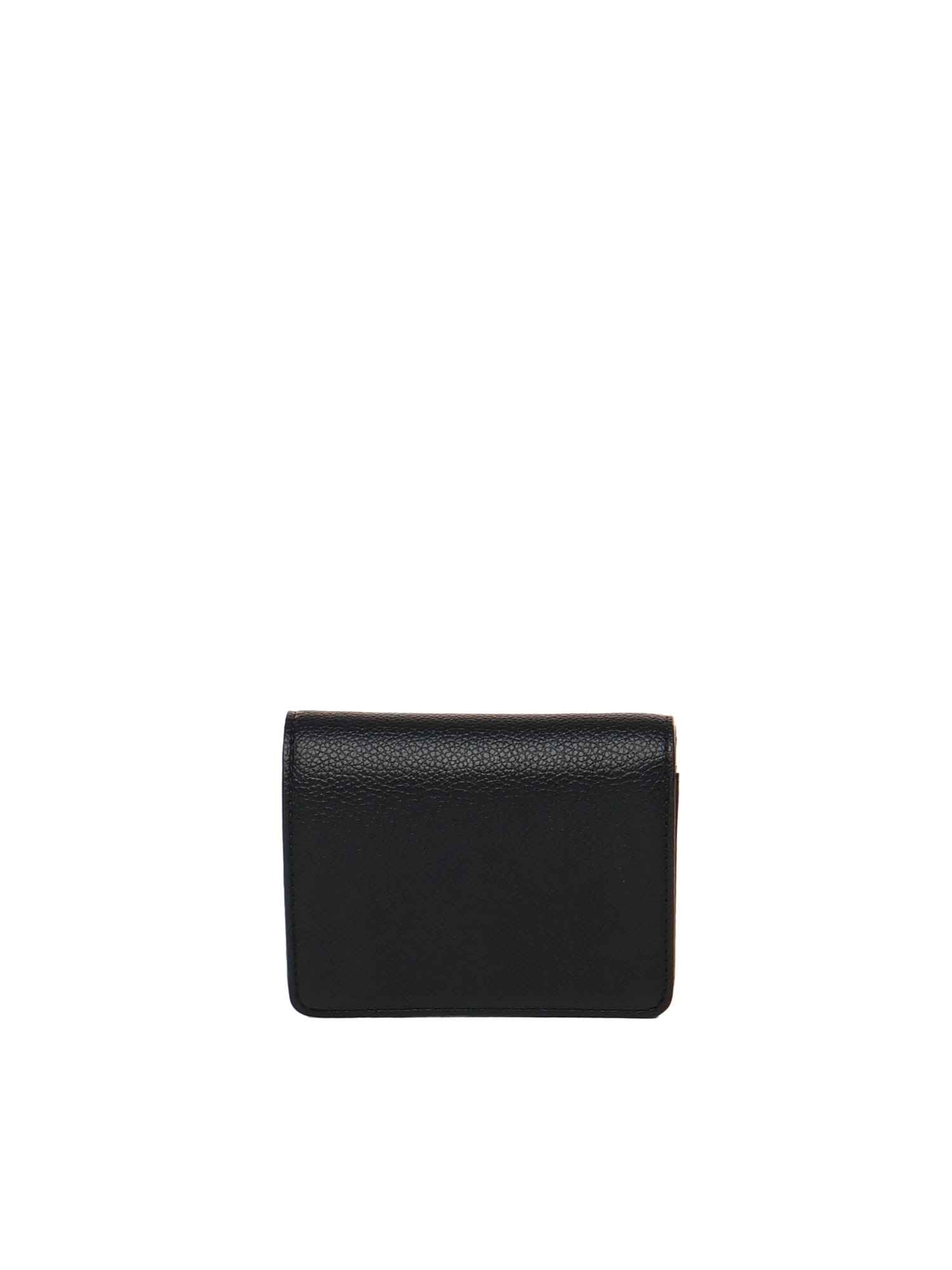 Love Moschino Small Wallet With Logo In Black