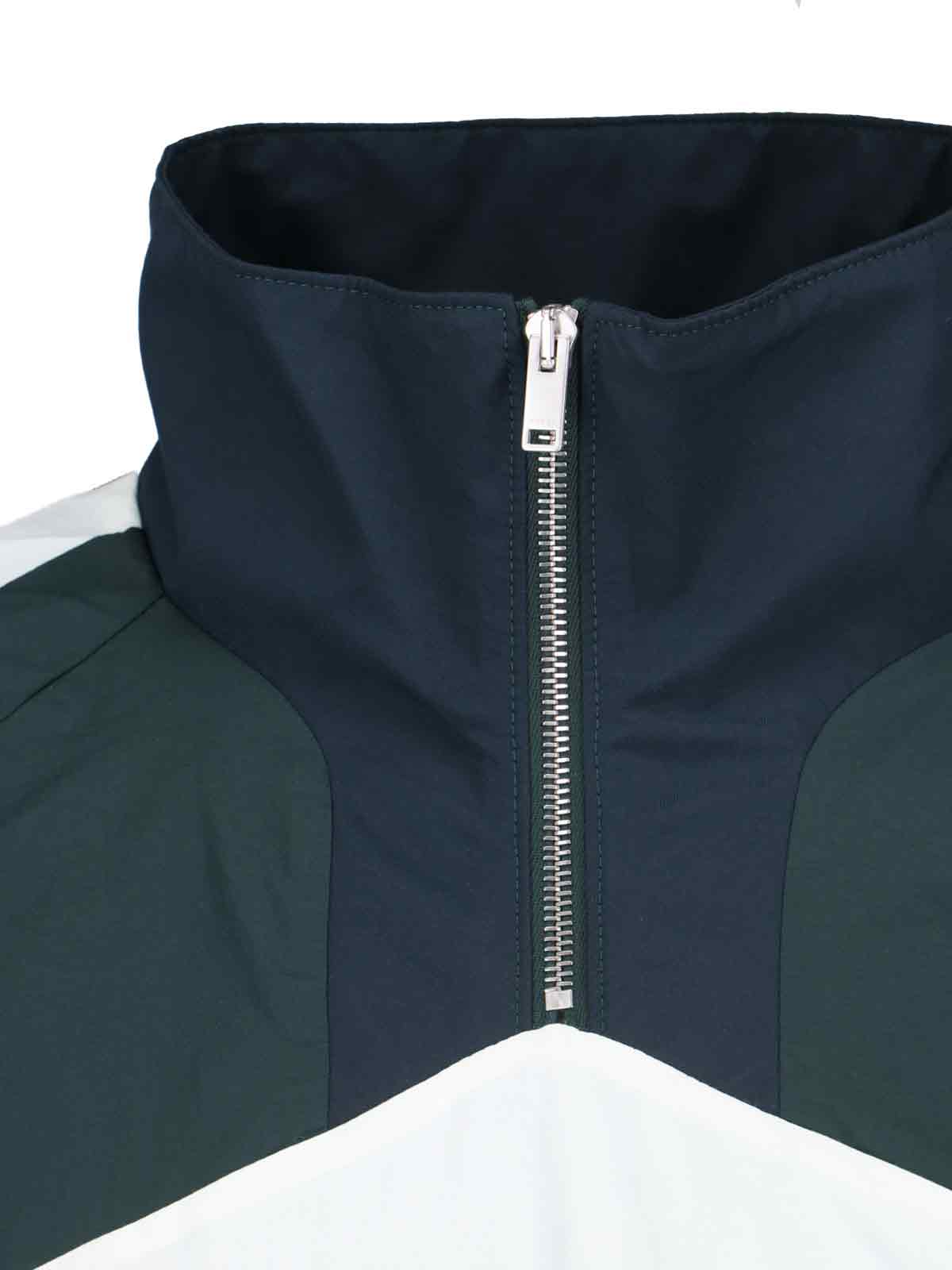 Shop Rhude Tech Jacket Motorsport Track In Green