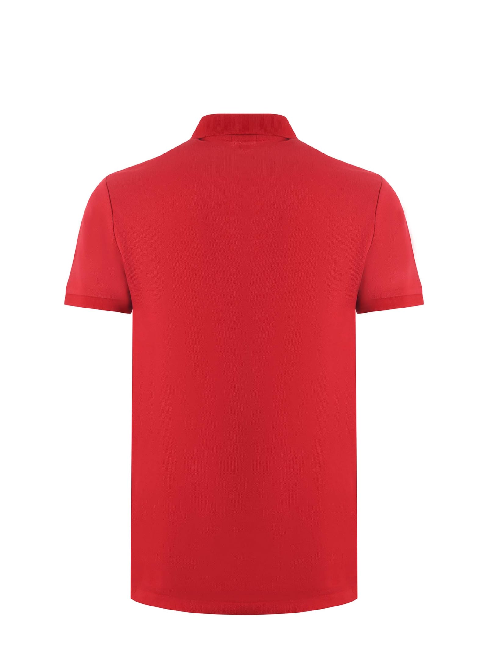 Shop Polo Ralph Lauren Polo Shirt In Rosso