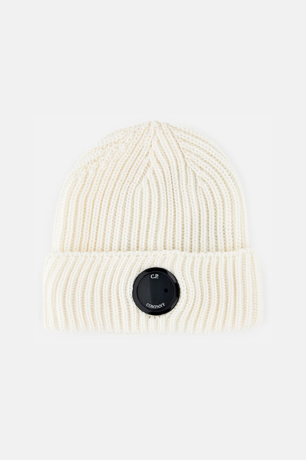 C.p. Company Wool Cap In White