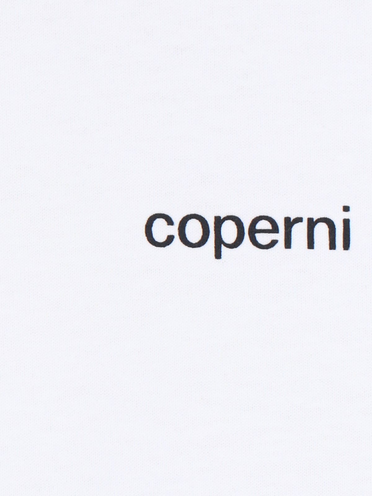 Shop Coperni Logo T-shirt In White