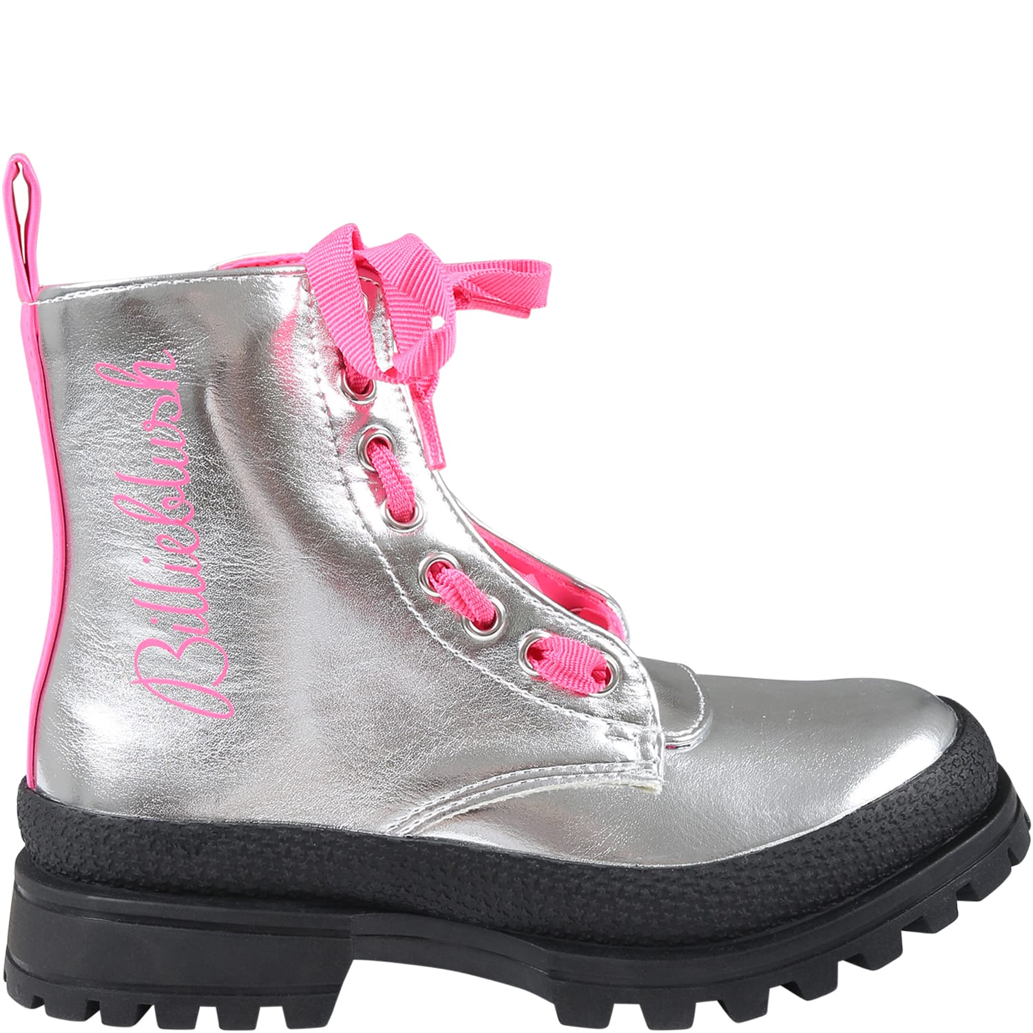 Billieblush Kids' Silver Boots For Girl