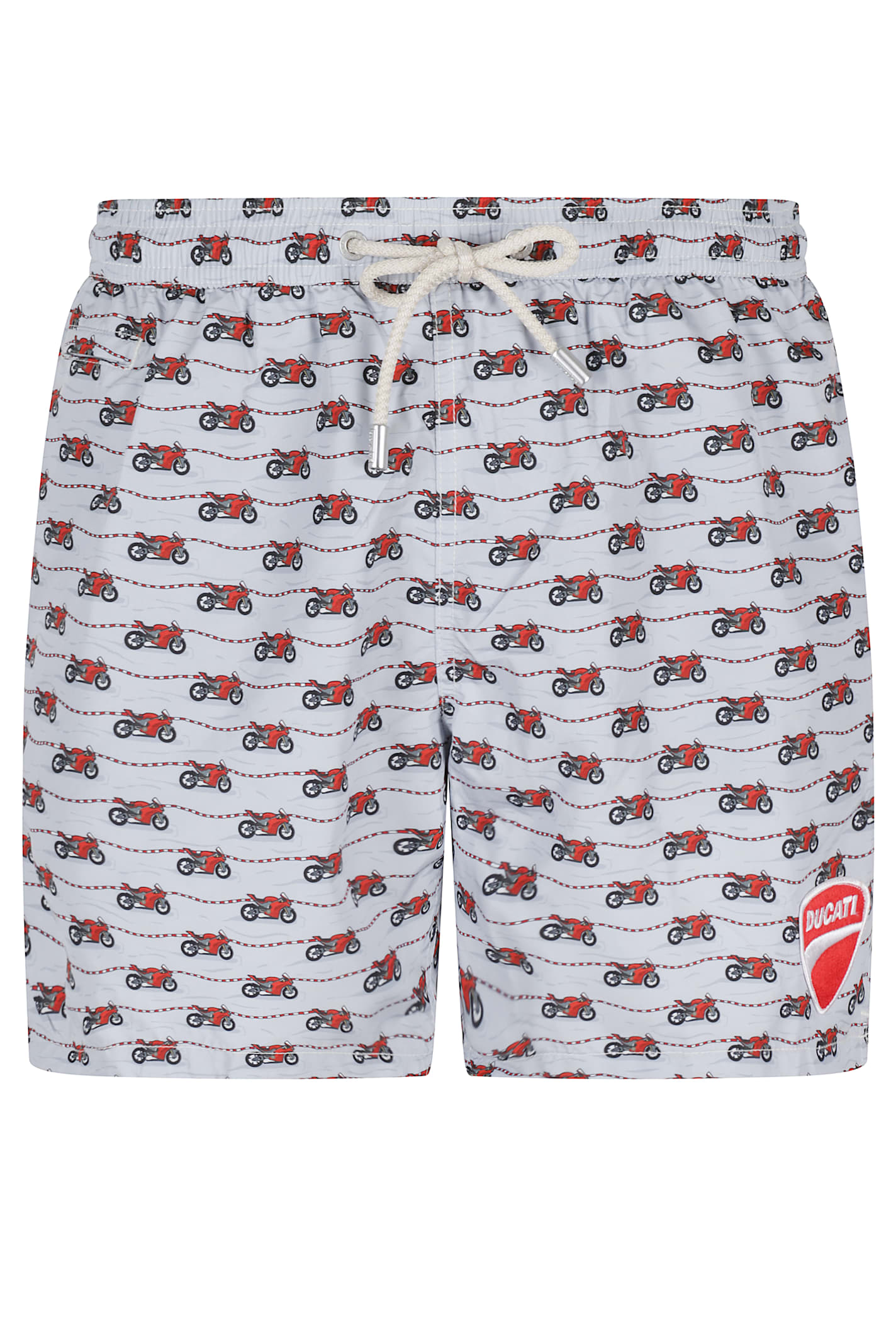 Mc2 Saint Barth Ultralight Swim Short In Gray