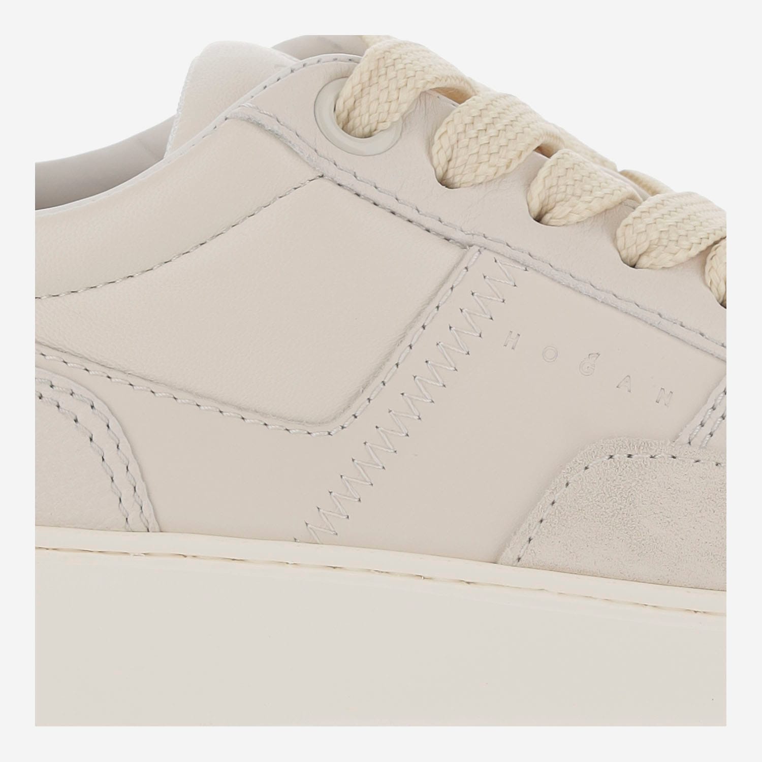Hogan Chamallow Sneakers In White