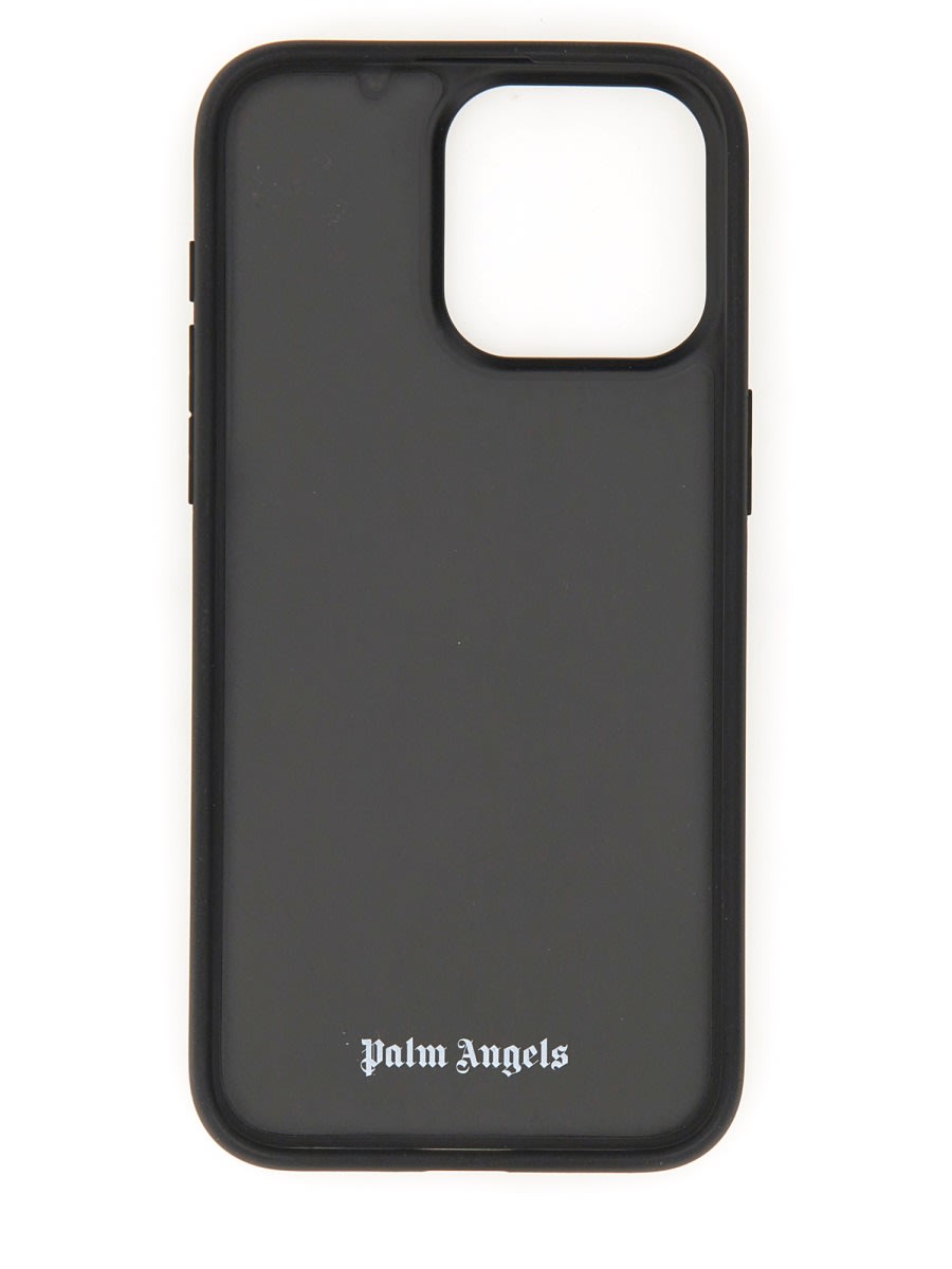 Shop Palm Angels Case For Iphone 15 Pro Max In Black