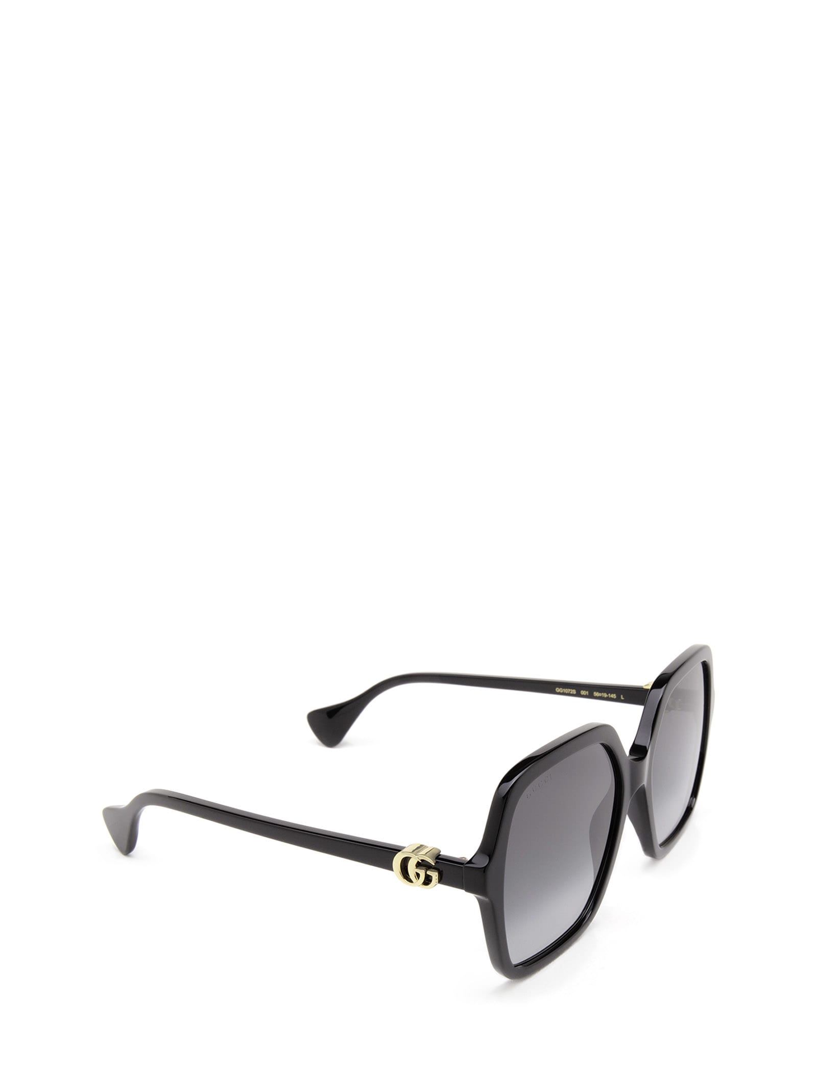 Shop Gucci Gg1072s Black Sunglasses