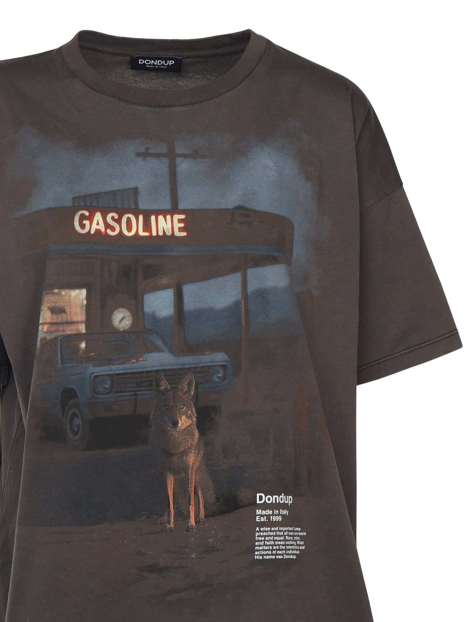 Dondup T-shirts And Polos Black In Black