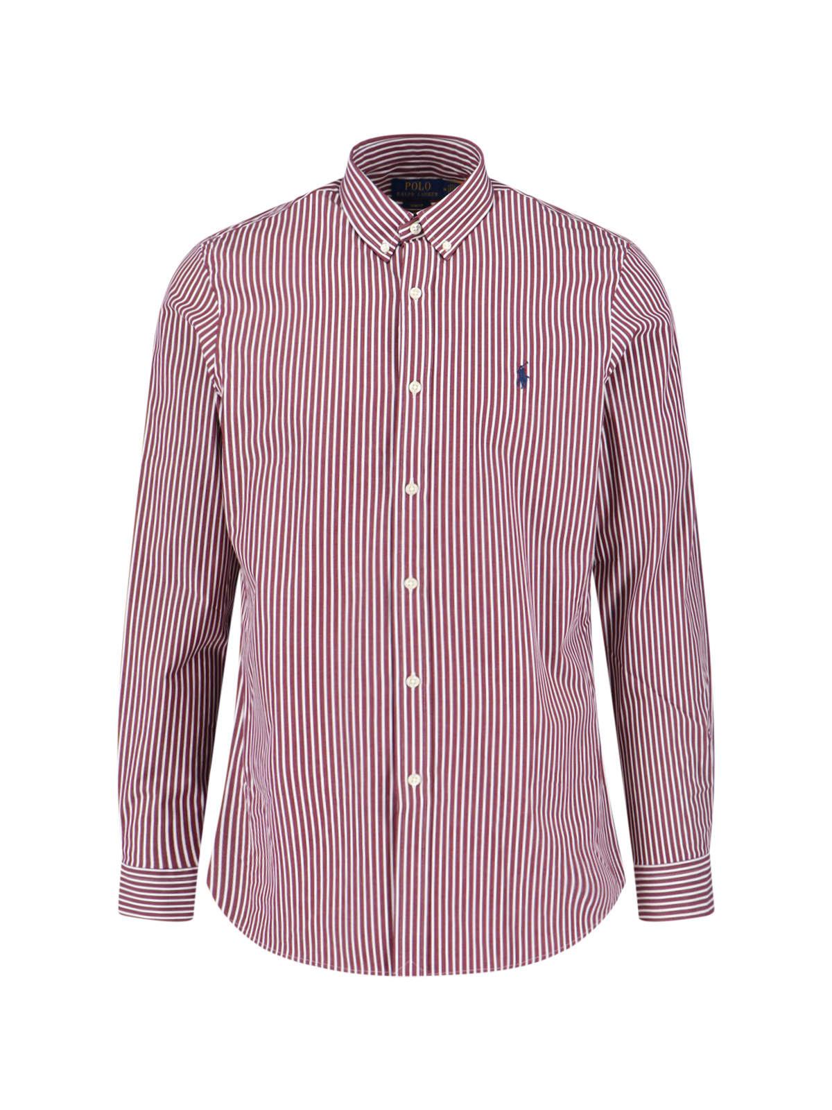 Polo Ralph Lauren Long Sleeve Sport Shirt Clothing In Red