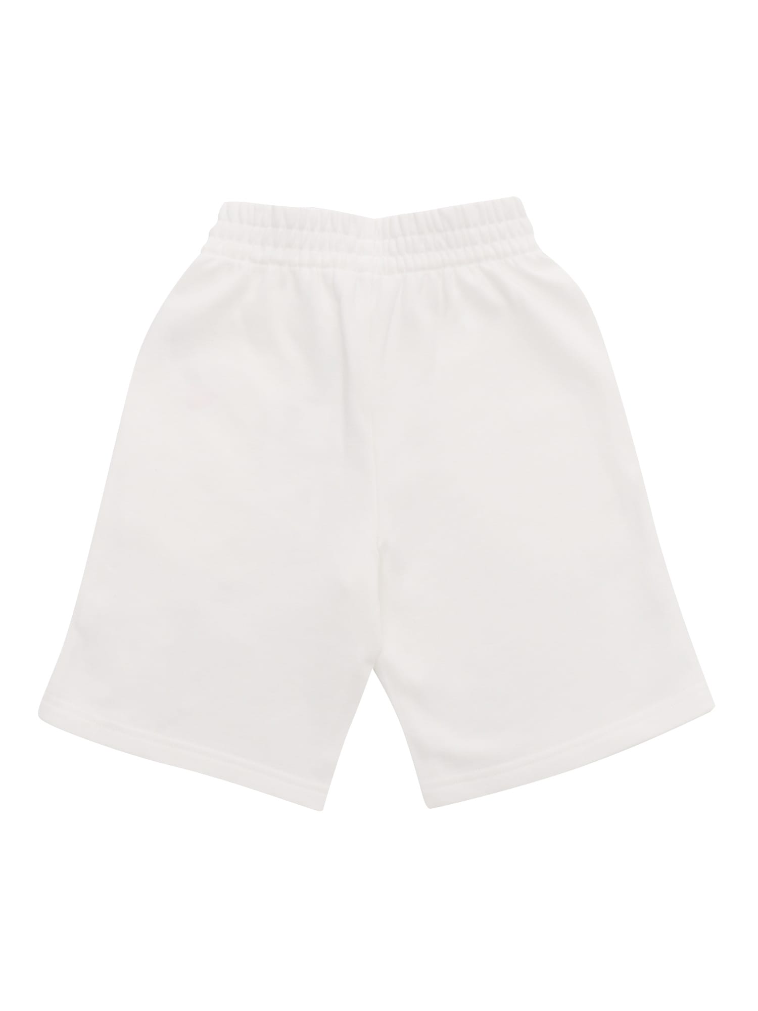 Shop Kenzo Childrens Bermuda Shorts In White