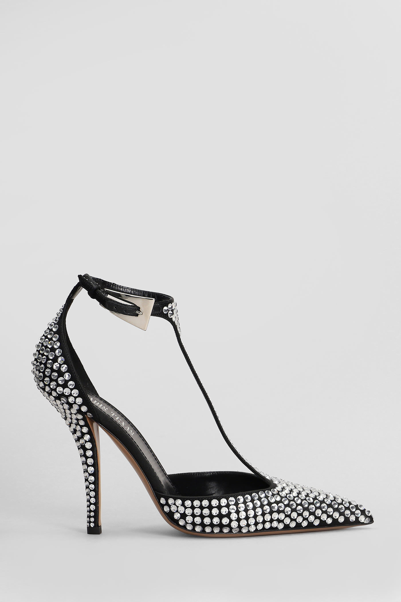 Jessica Pumps In Black Satin