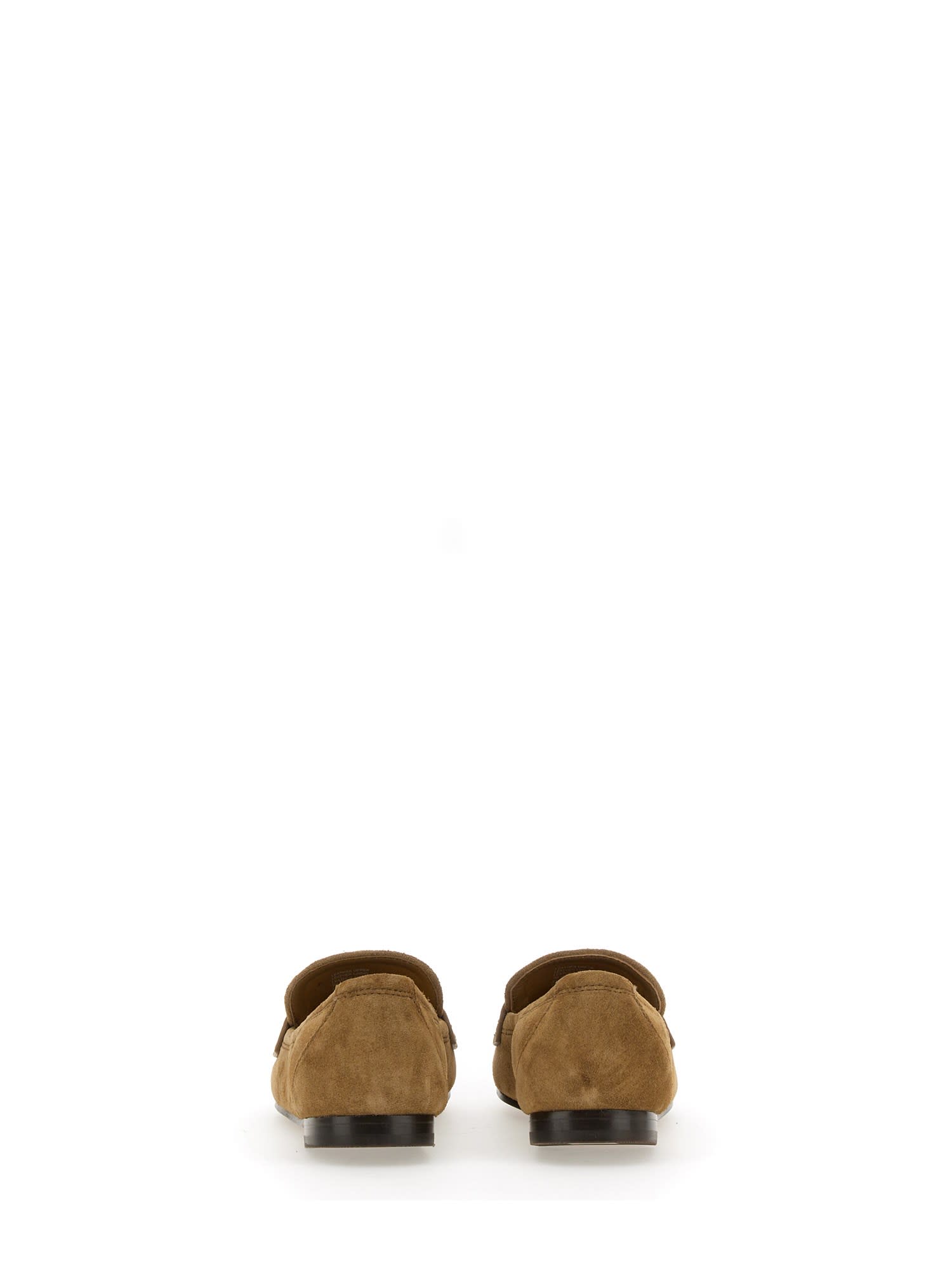 Tory Burch Moccasin Ballerina In Brown