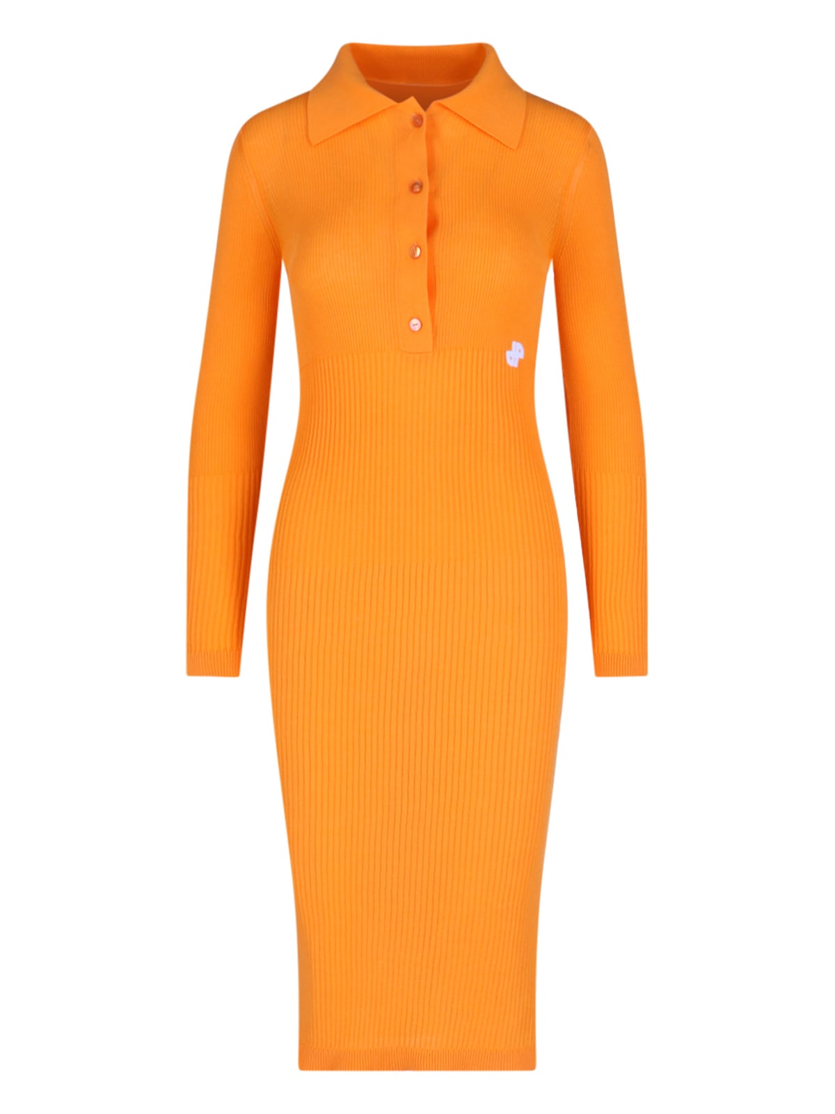 Shop Patou Dress In M Marigold