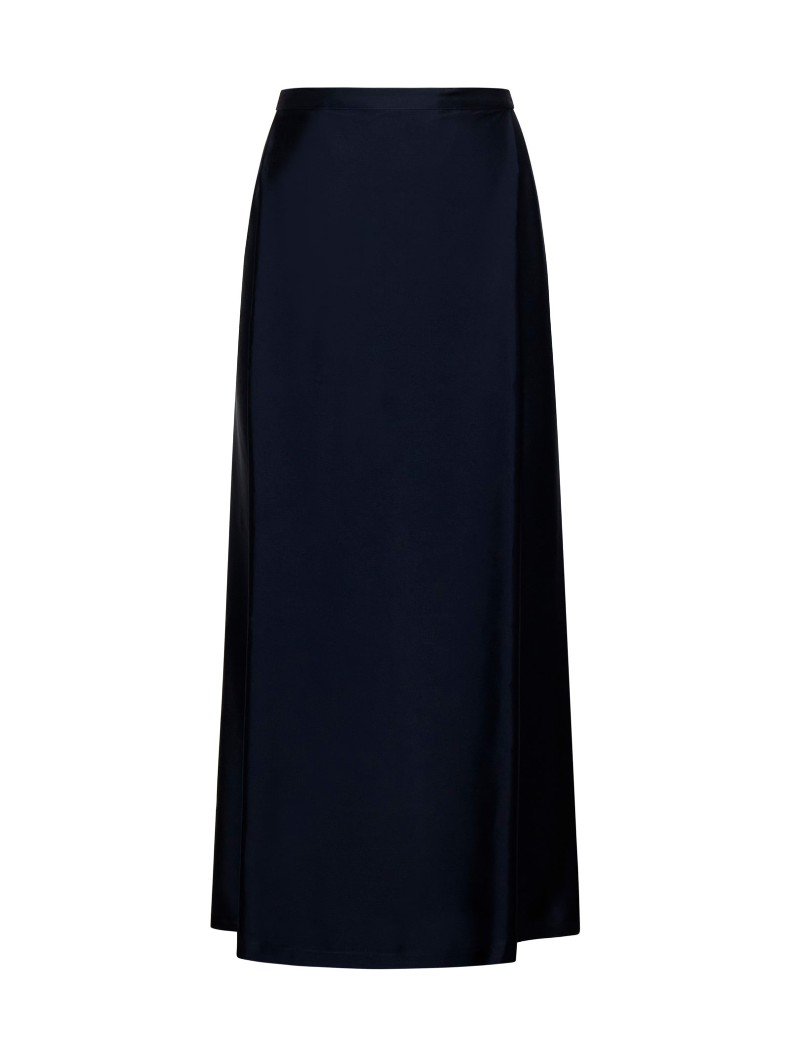 Shop Fabiana Filippi Skirt In Blue