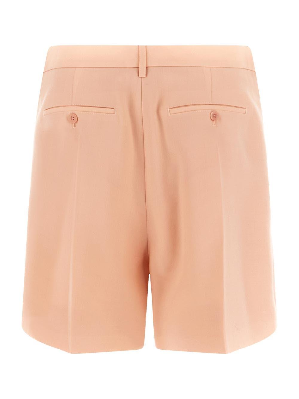 Shop Burberry Tailored Shorts In Pink