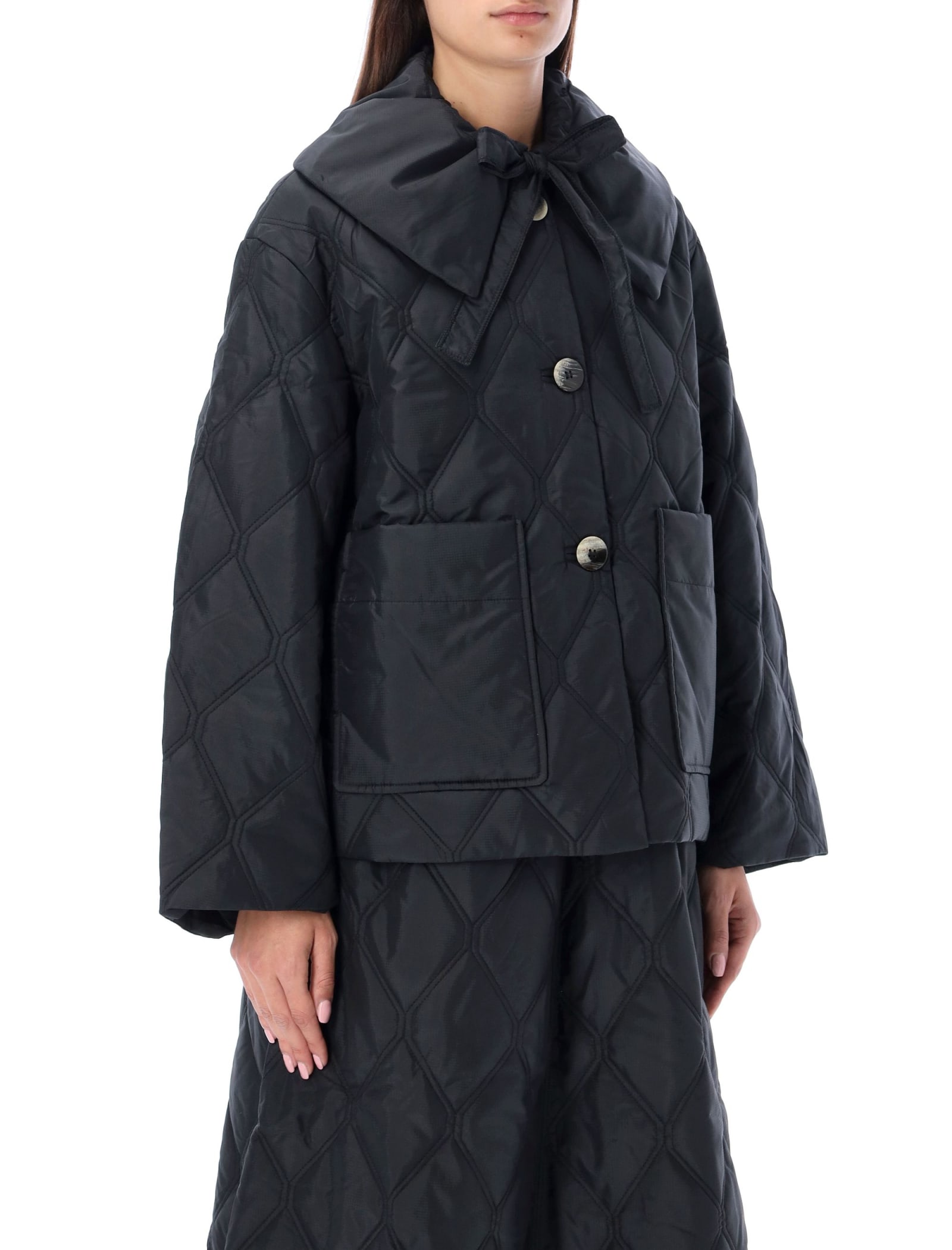 ripstop quilt coat