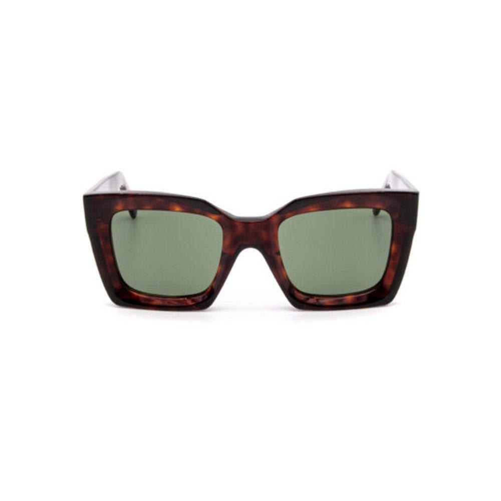 Shop Celine Square Frame Sunglasses In 52n