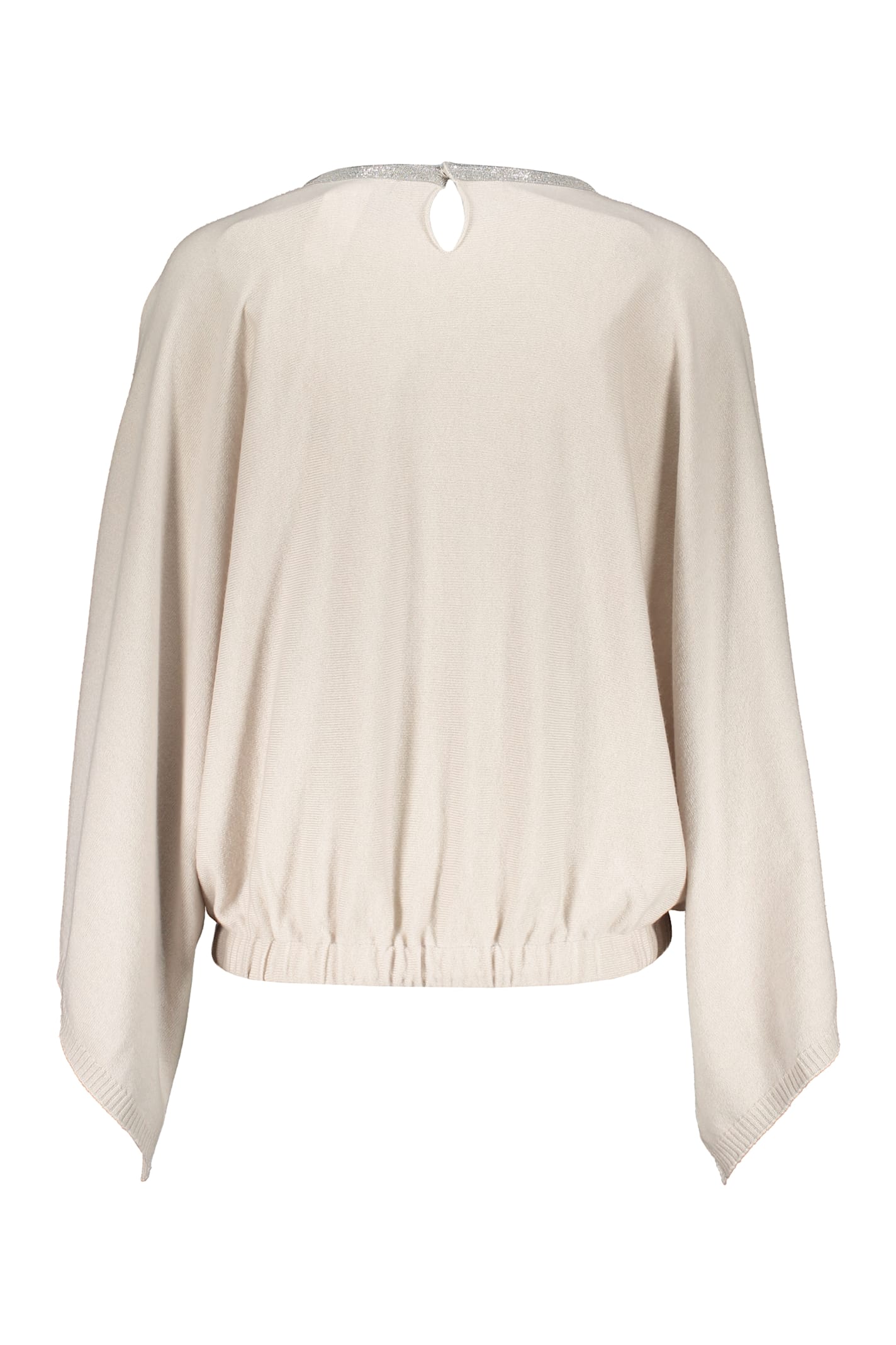 Fabiana Filippi Cashmere Sweater In Ivory