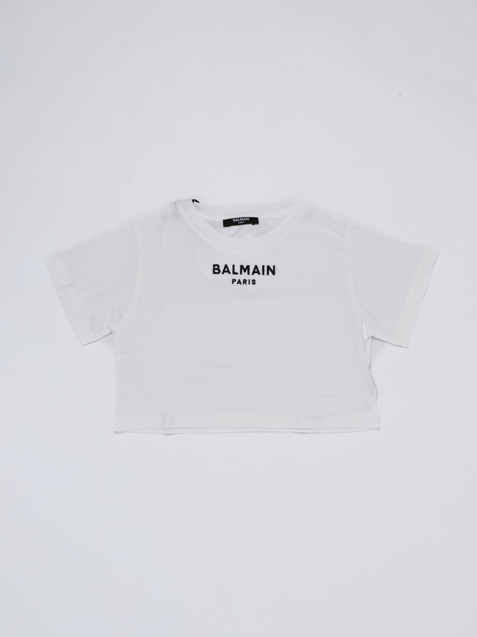 Balmain Kids' T-shirt T-shirt In Bianco