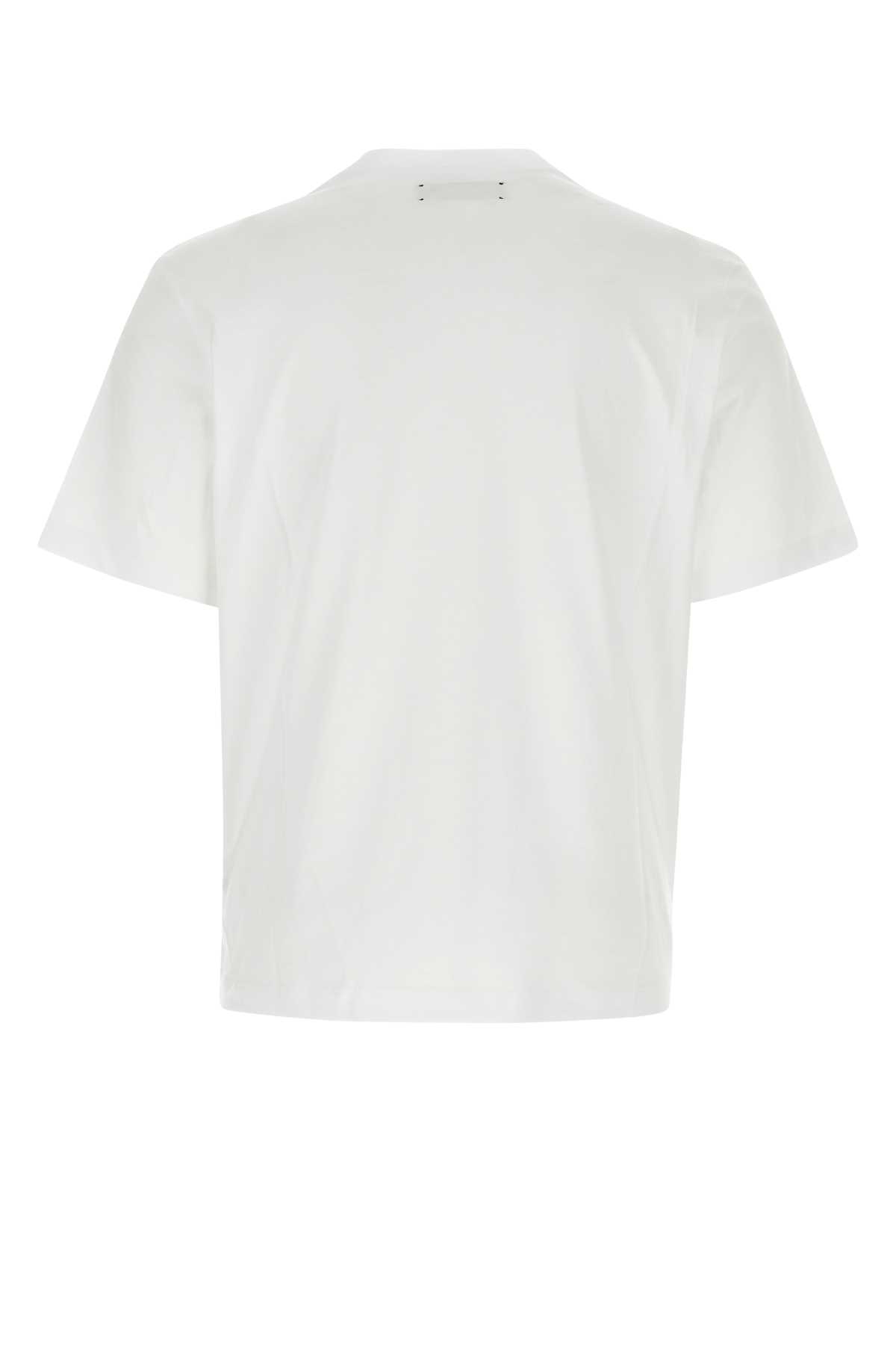 Shop Amiri White Cotton T-shirt