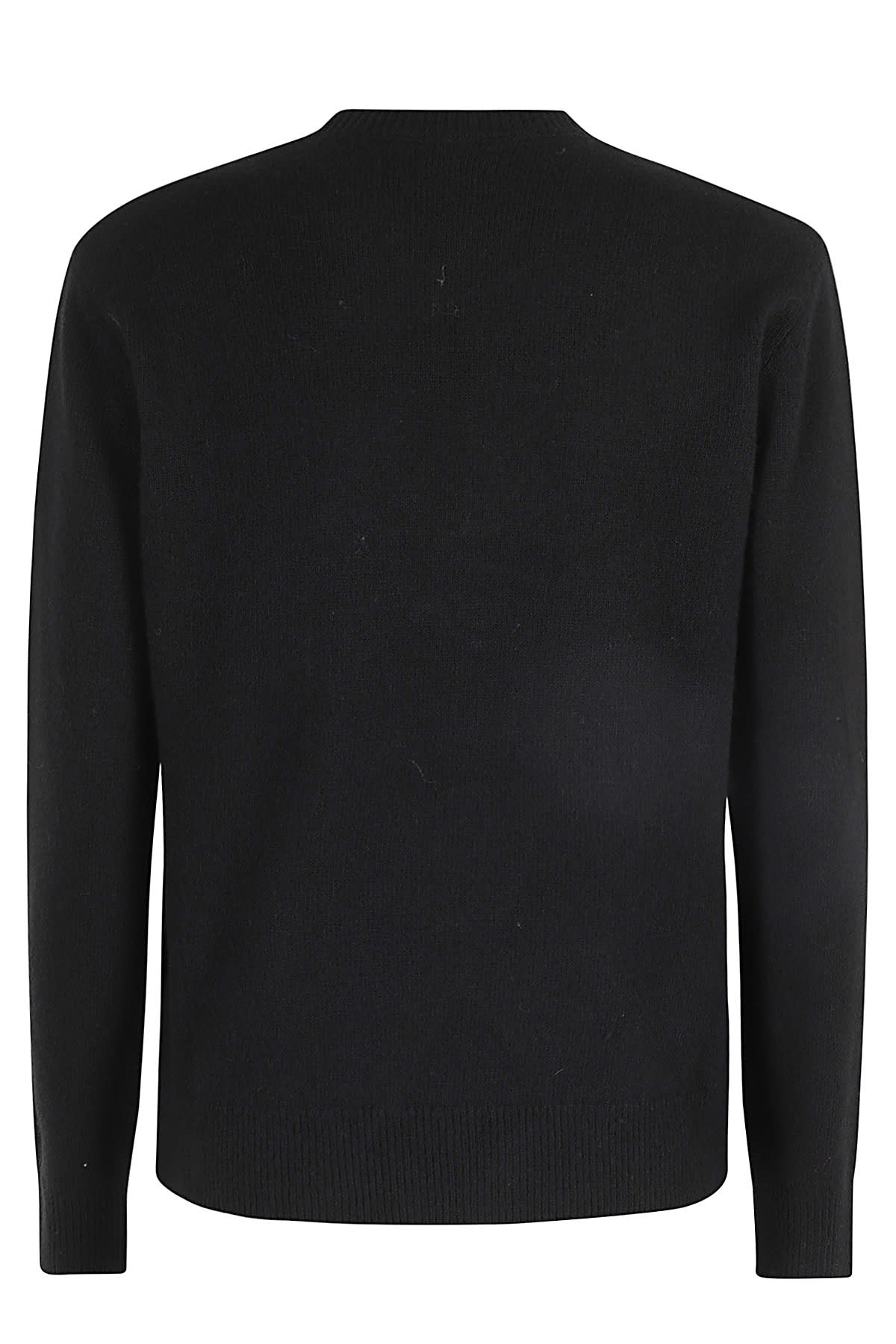 Shop Mc2 Saint Barth New Crewneck Sweater In Emb Nera