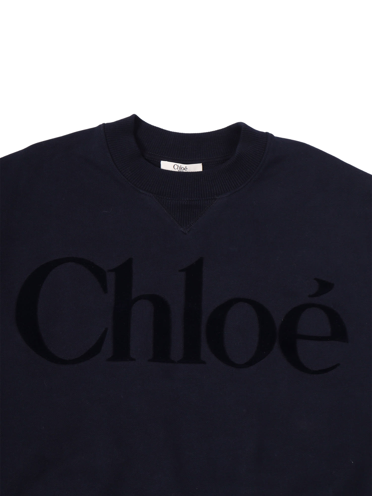 Chloé Sweatshirt In Blue
