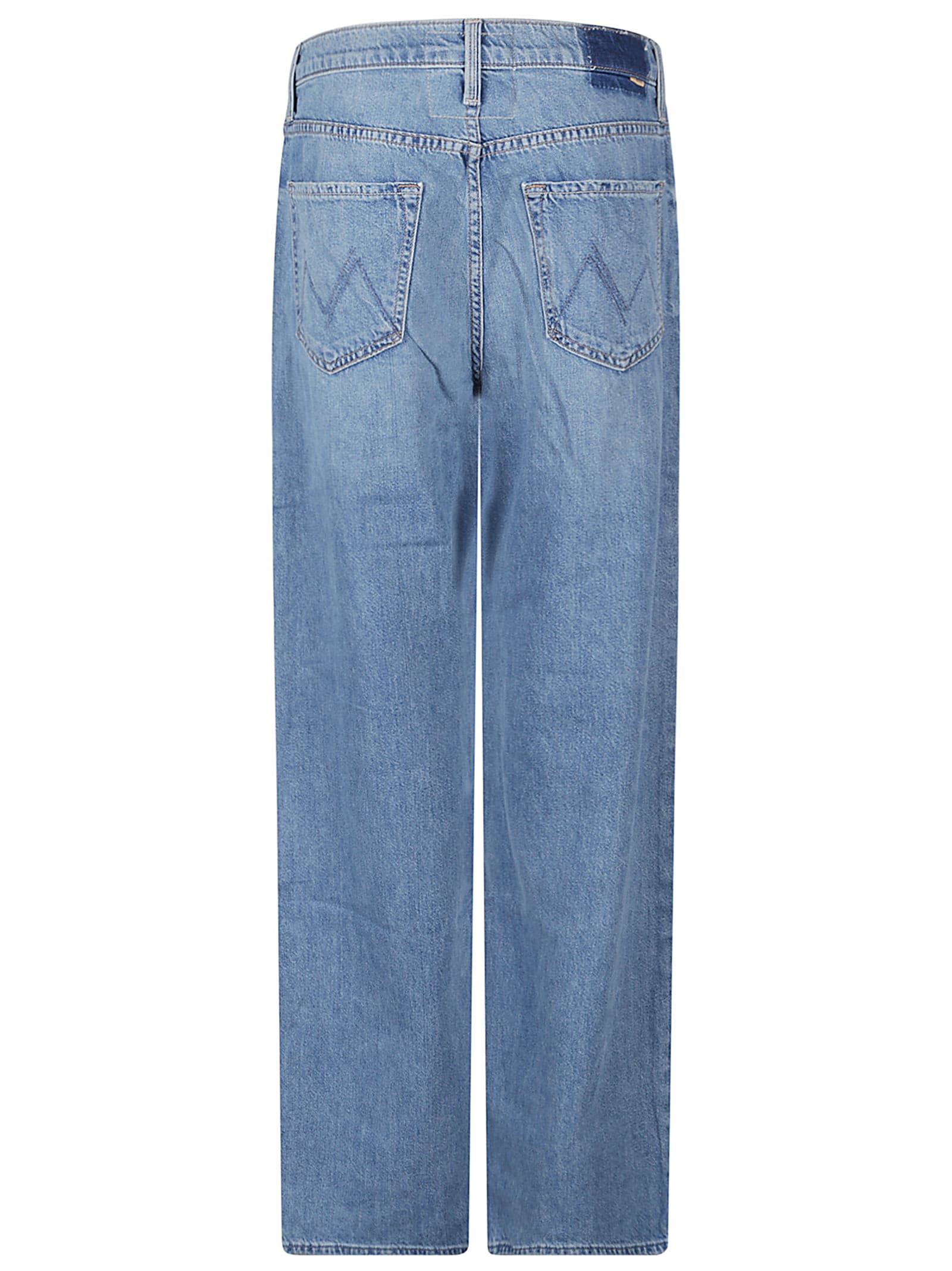 Mother The Dodger Sneak Faded Jeans In Tdk Tomorrow Never Knows