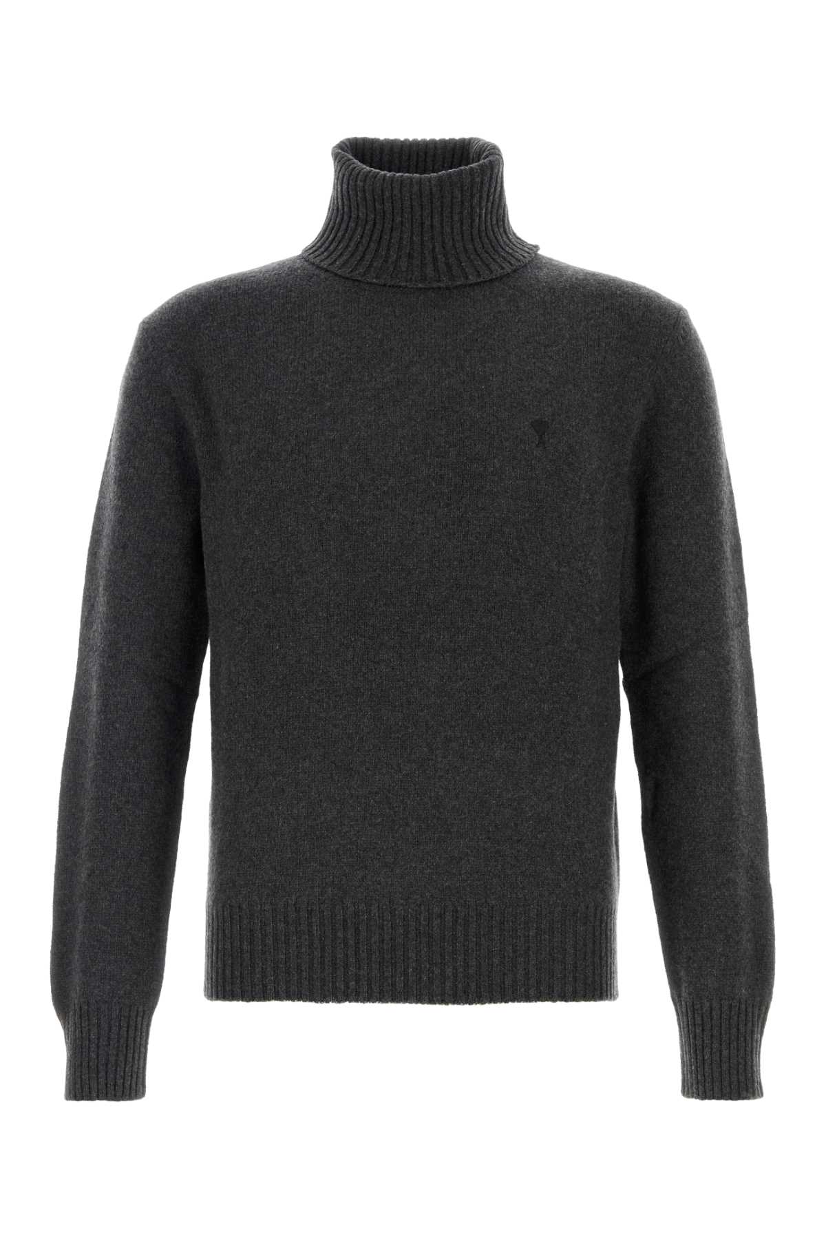 Charcoal Cashmere Blend Sweater
