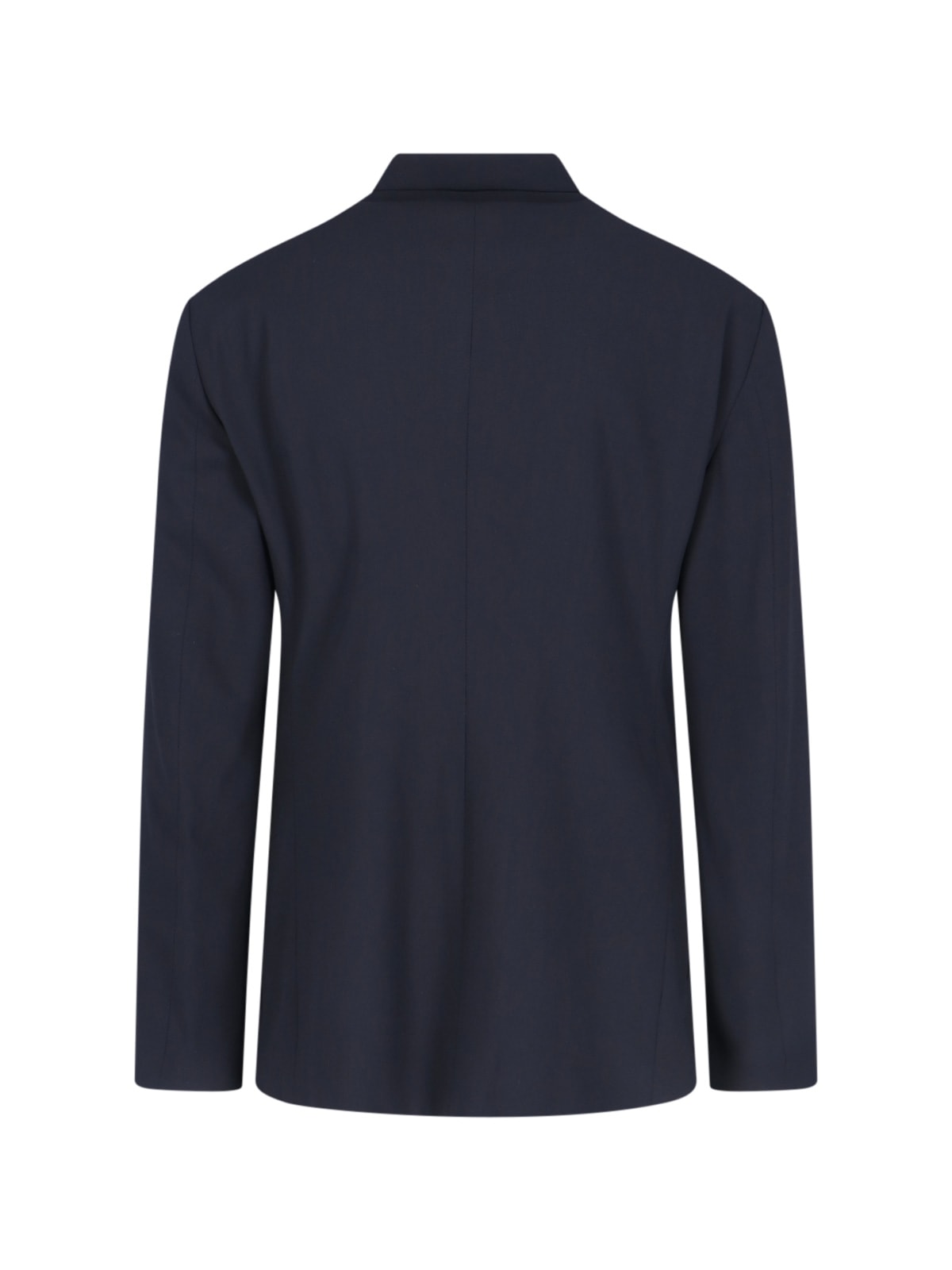 Giorgio Armani Tailored Jacket Front Pockets In Blue