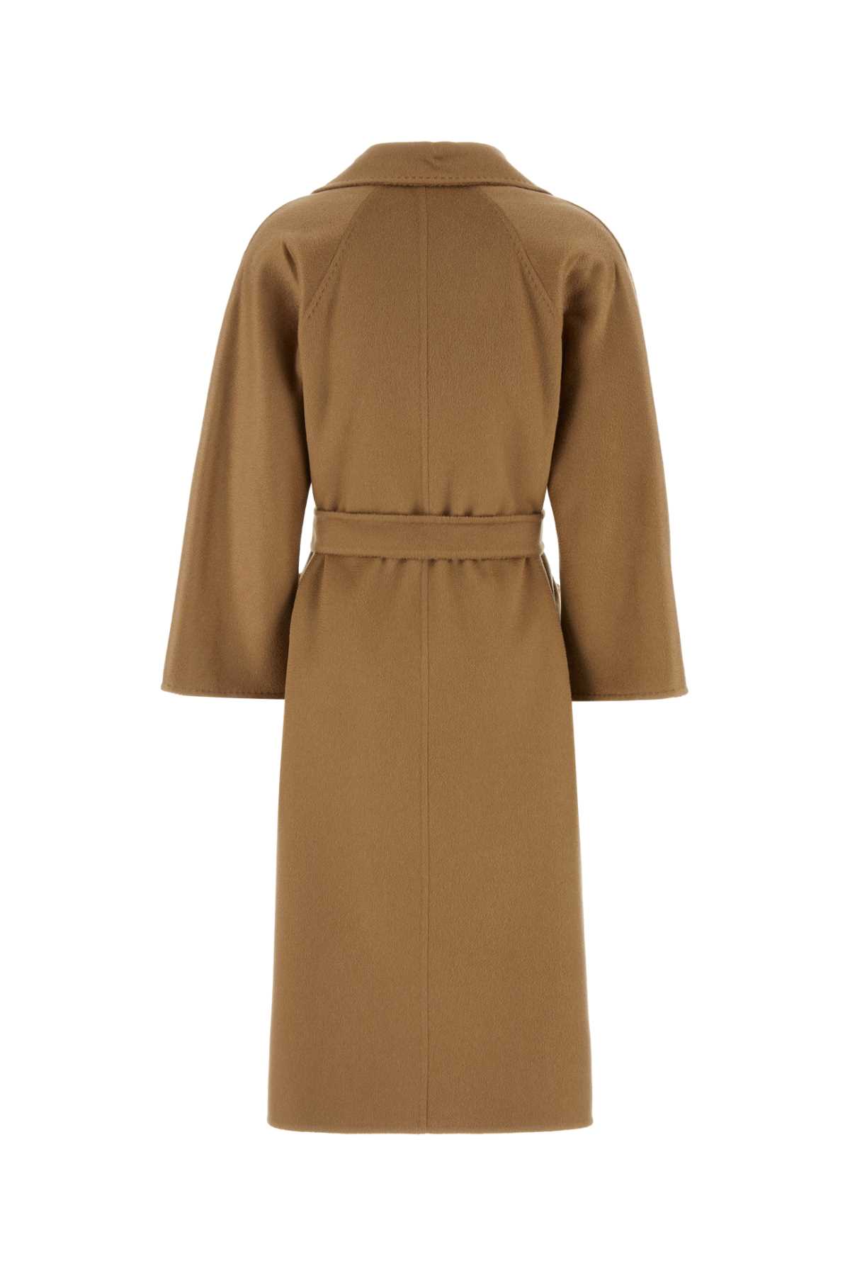 Shop Max Mara Camel Cashmere Ludmilla Coat In Cammello