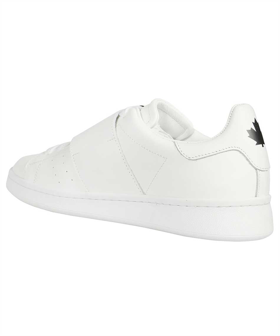 Shop Dsquared2 Leather Low-top Sneakers In White