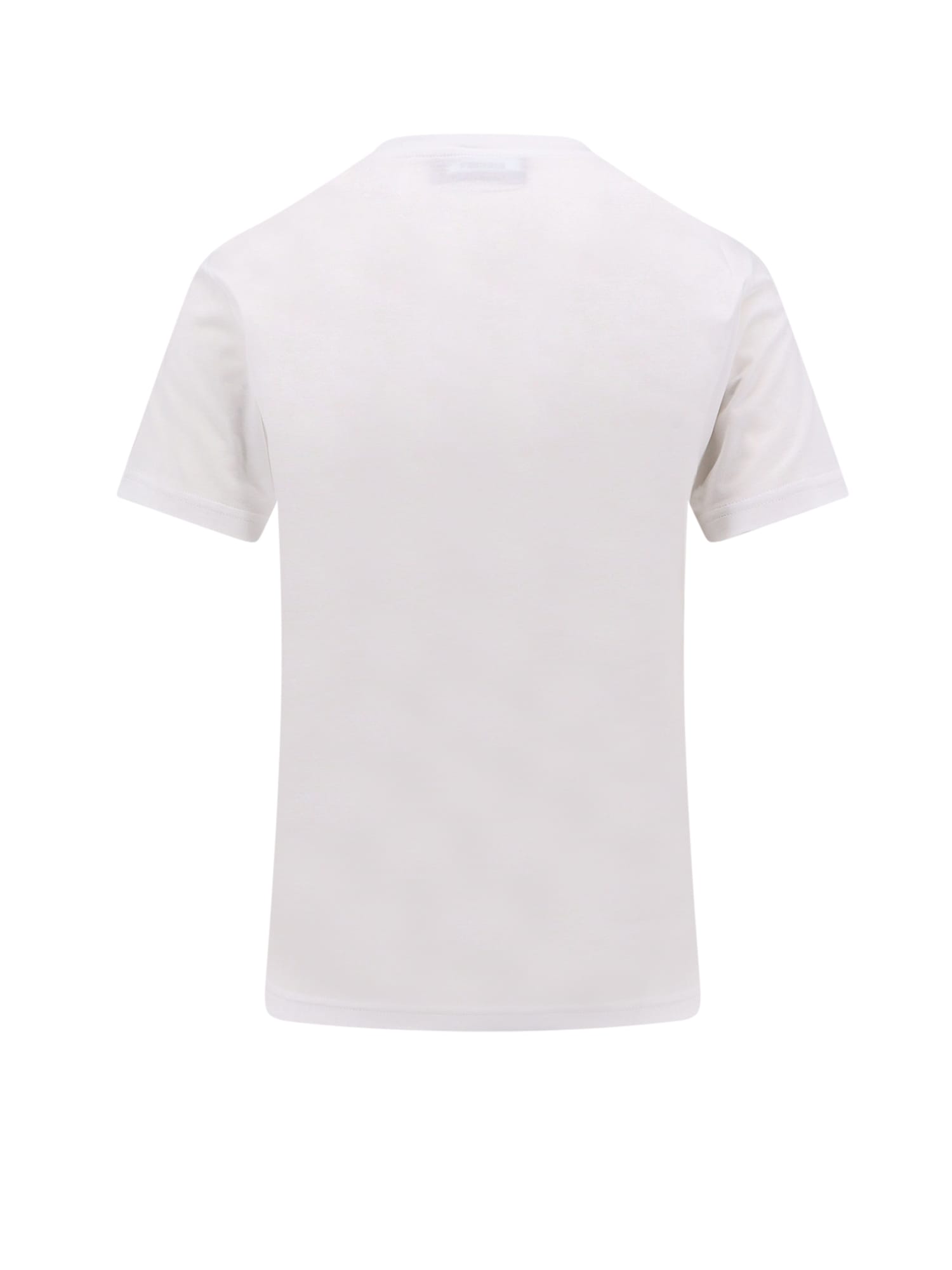 Gucci Interlocking G Printed Cotton T-shirt In White