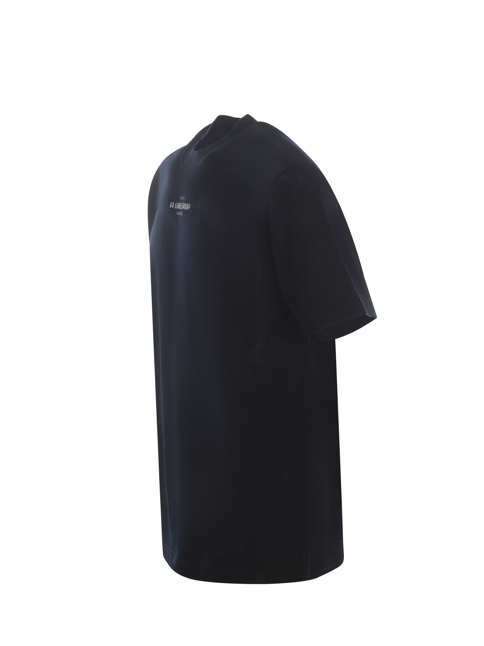 Shop 44 Label Group T-shirt  Made Of Cotton In Nero