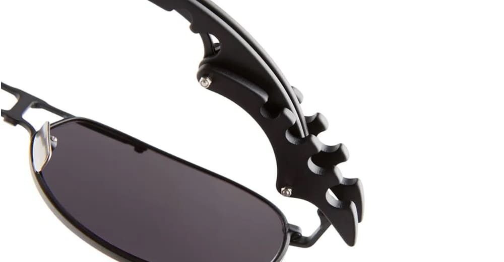 Innerraum Eyewear Object 020 - Black Matt Sunglasses In Black
